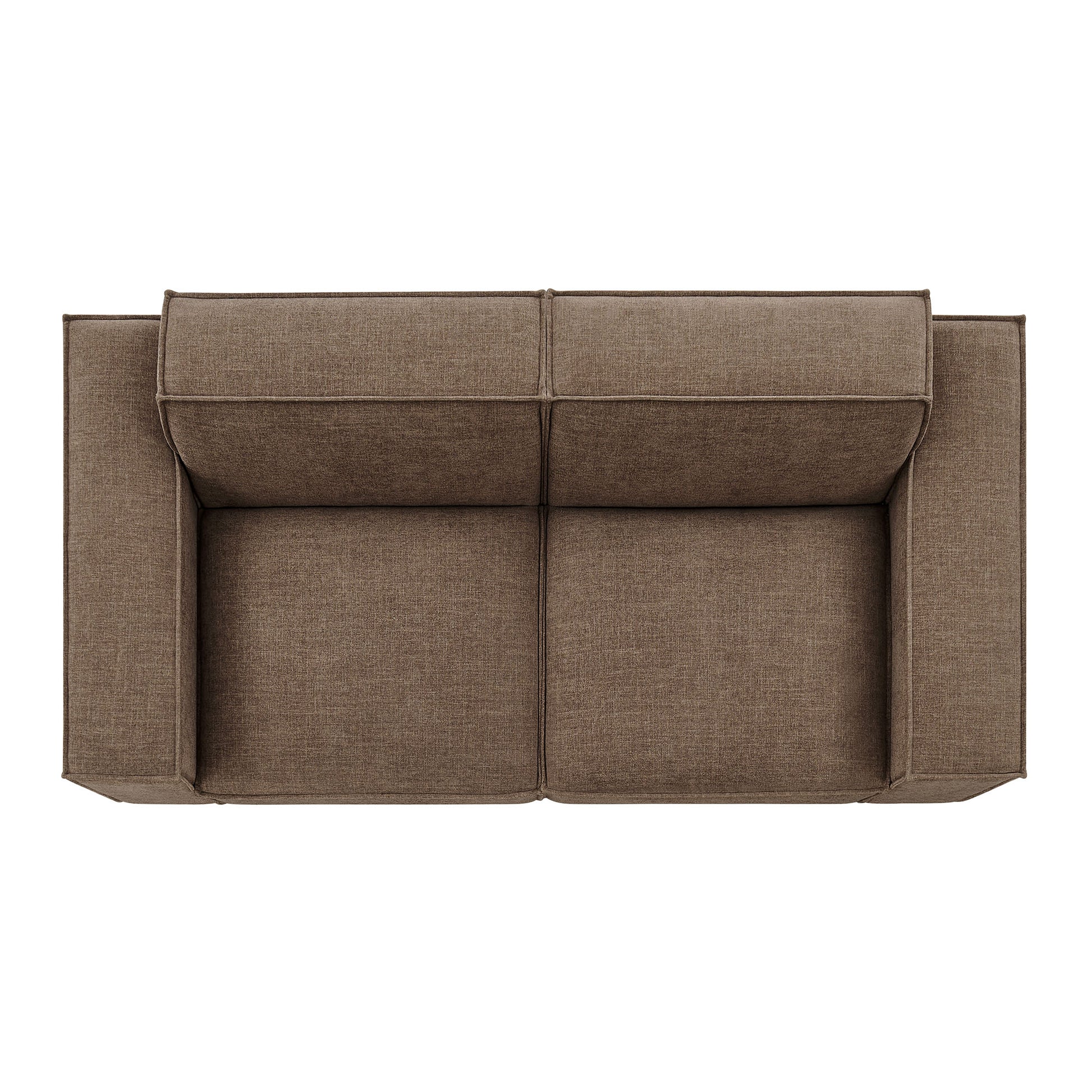 Restore 2-Piece Performance Fabric Upholstered Modular Loveseat by Modway