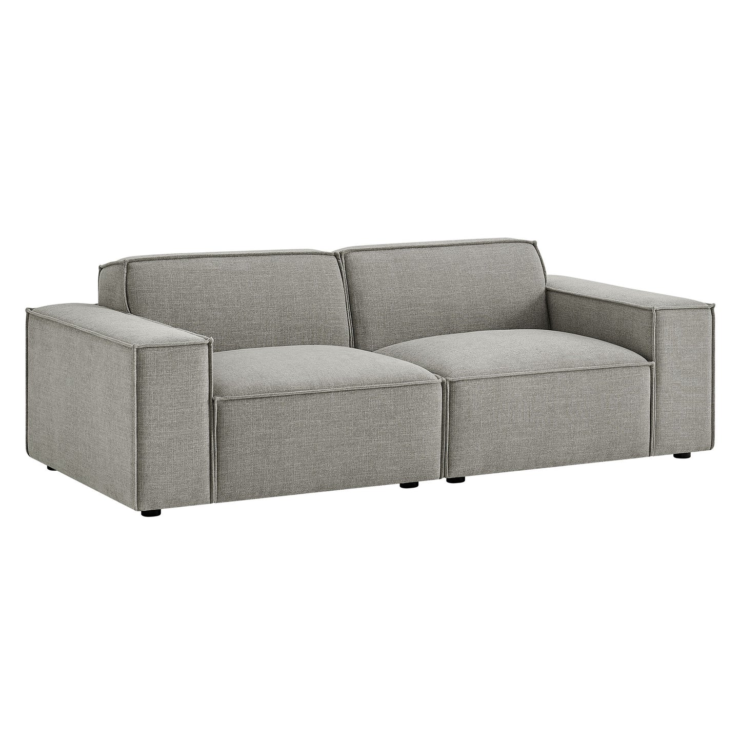 Restore 2-Piece Performance Fabric Upholstered Modular Loveseat by Modway