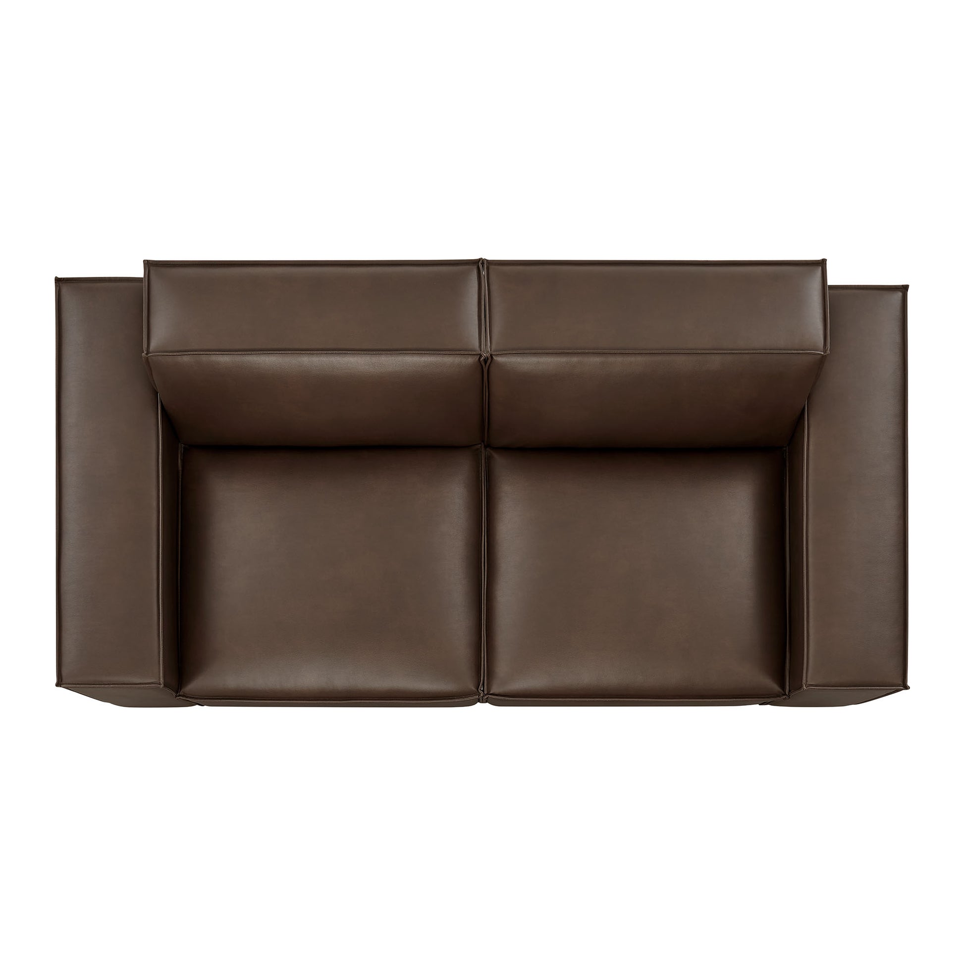 Restore 2-Piece Vegan Leather Modular Loveseat by Modway