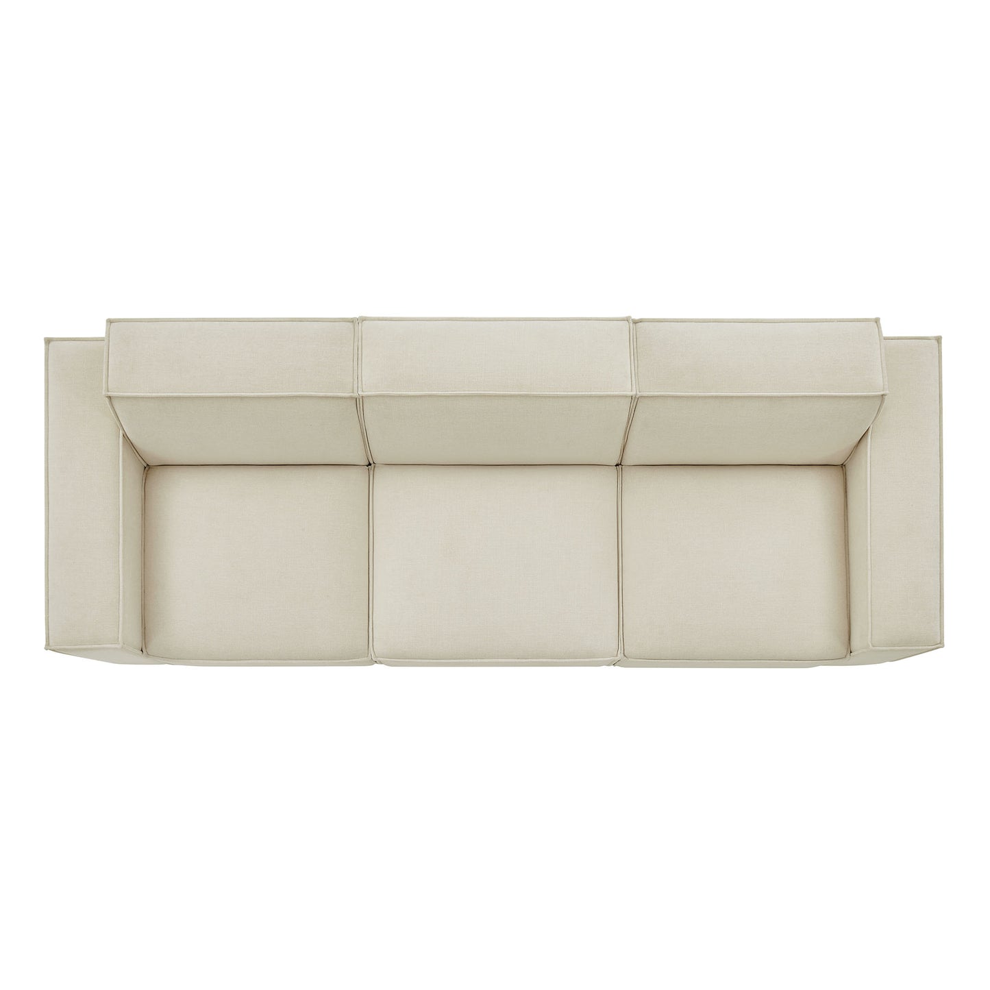 Restore 3-Piece Performance Fabric Upholstered Modular Sofa Set by Modway