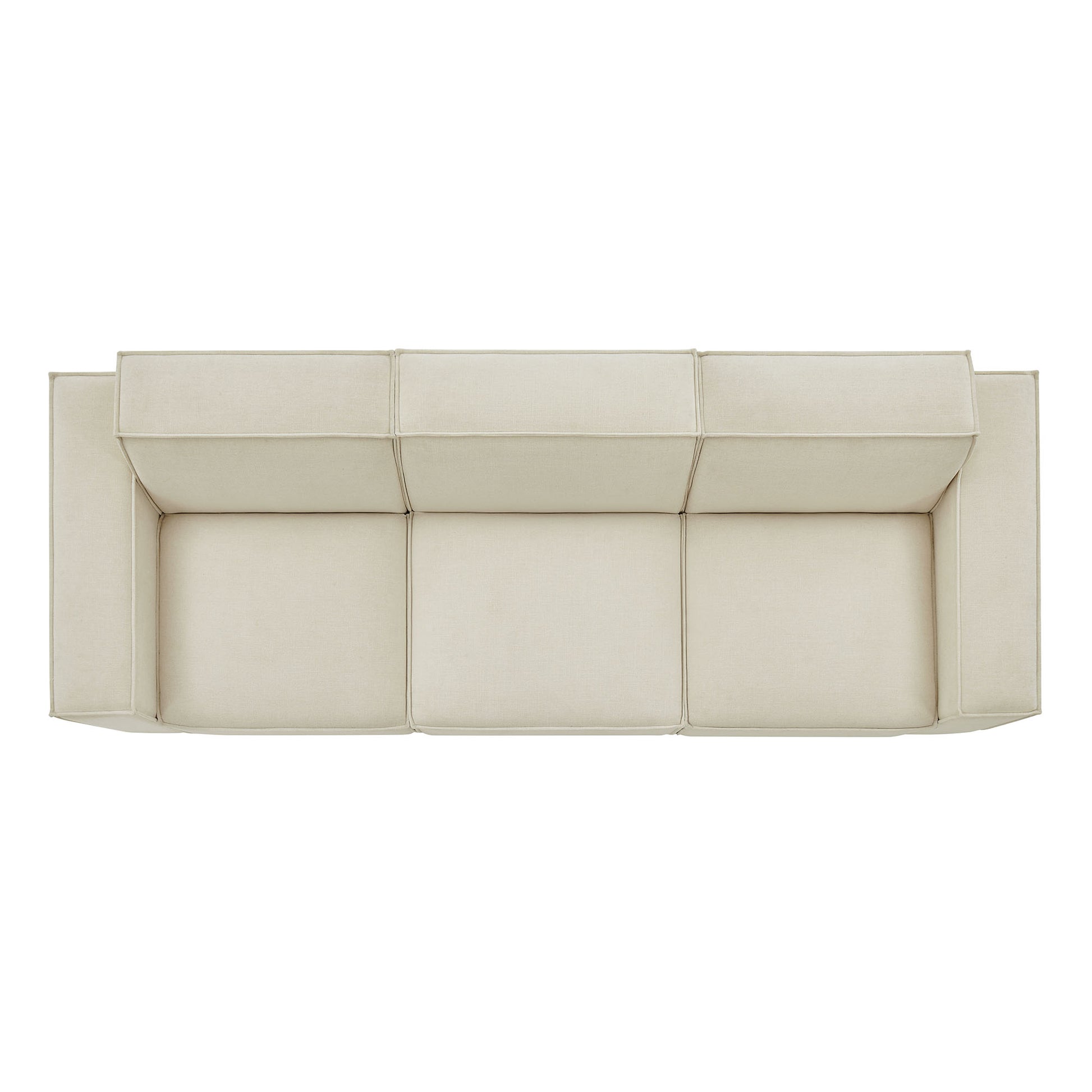 Restore 3-Piece Performance Fabric Upholstered Modular Sofa Set by Modway