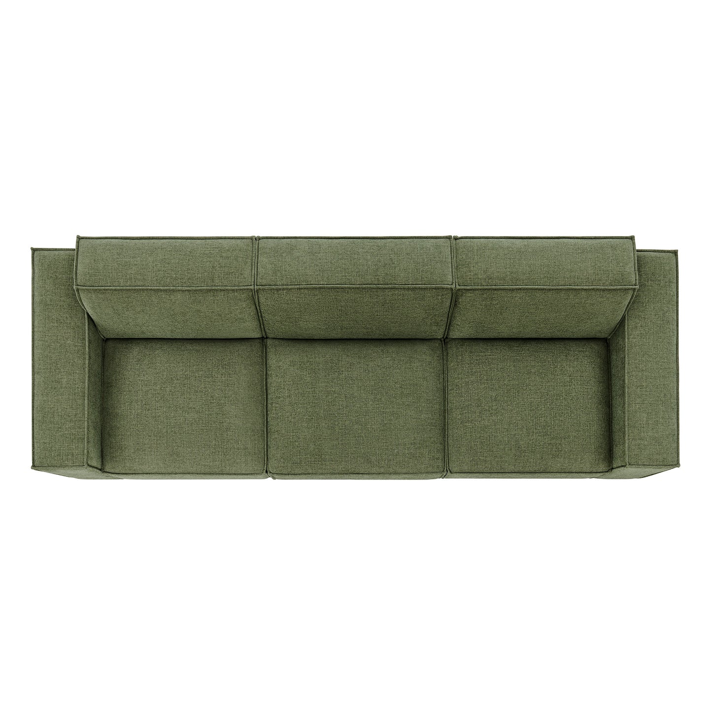 Restore 3-Piece Performance Fabric Upholstered Modular Sofa Set by Modway
