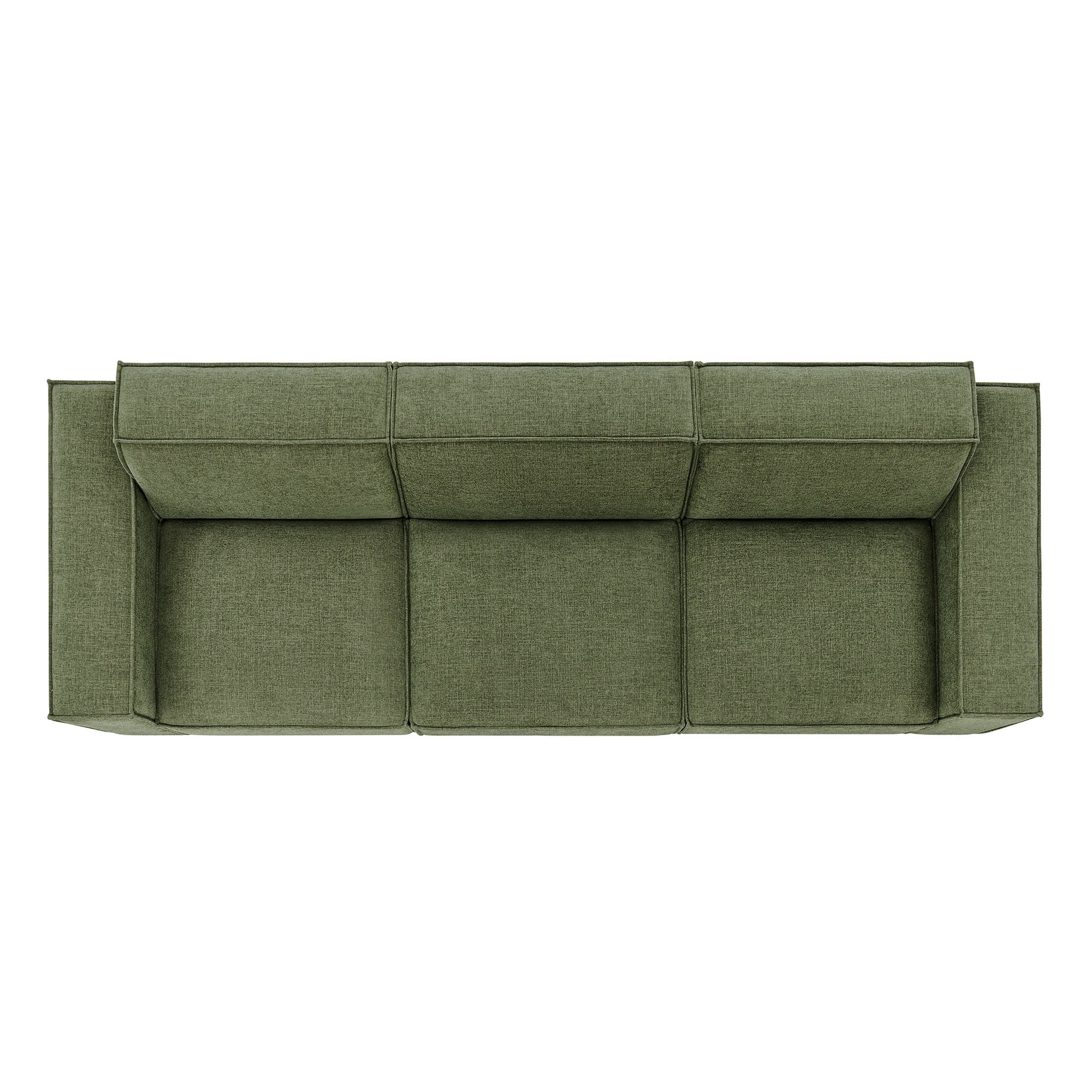 Restore 3-Piece Performance Fabric Upholstered Modular Sofa Set by Modway