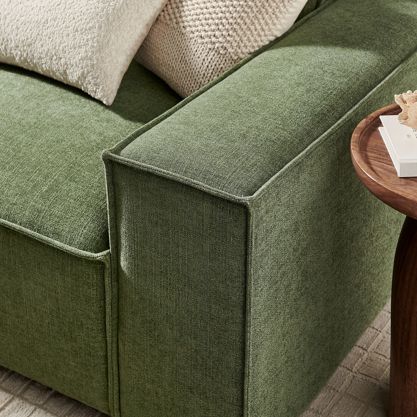 Restore 3-Piece Performance Fabric Upholstered Modular Sofa Set by Modway
