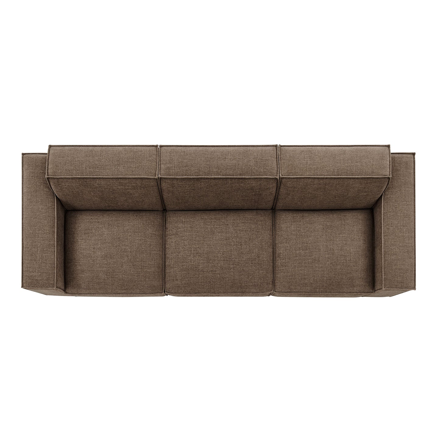 Restore 3-Piece Performance Fabric Upholstered Modular Sofa Set by Modway