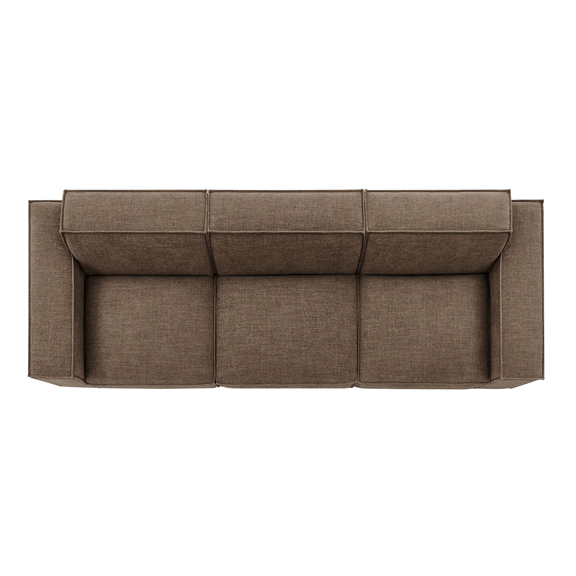 Restore 3-Piece Performance Fabric Upholstered Modular Sofa Set by Modway