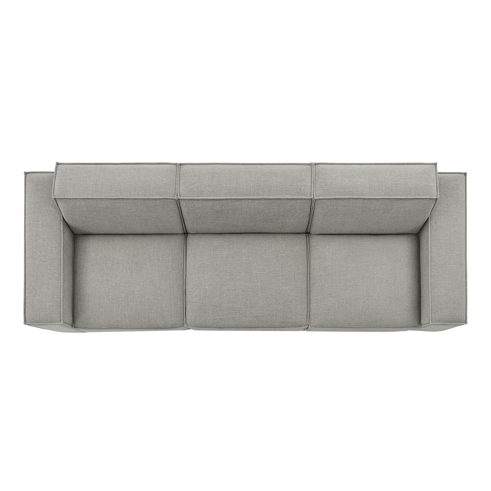 Restore 3-Piece Performance Fabric Upholstered Modular Sofa Set by Modway