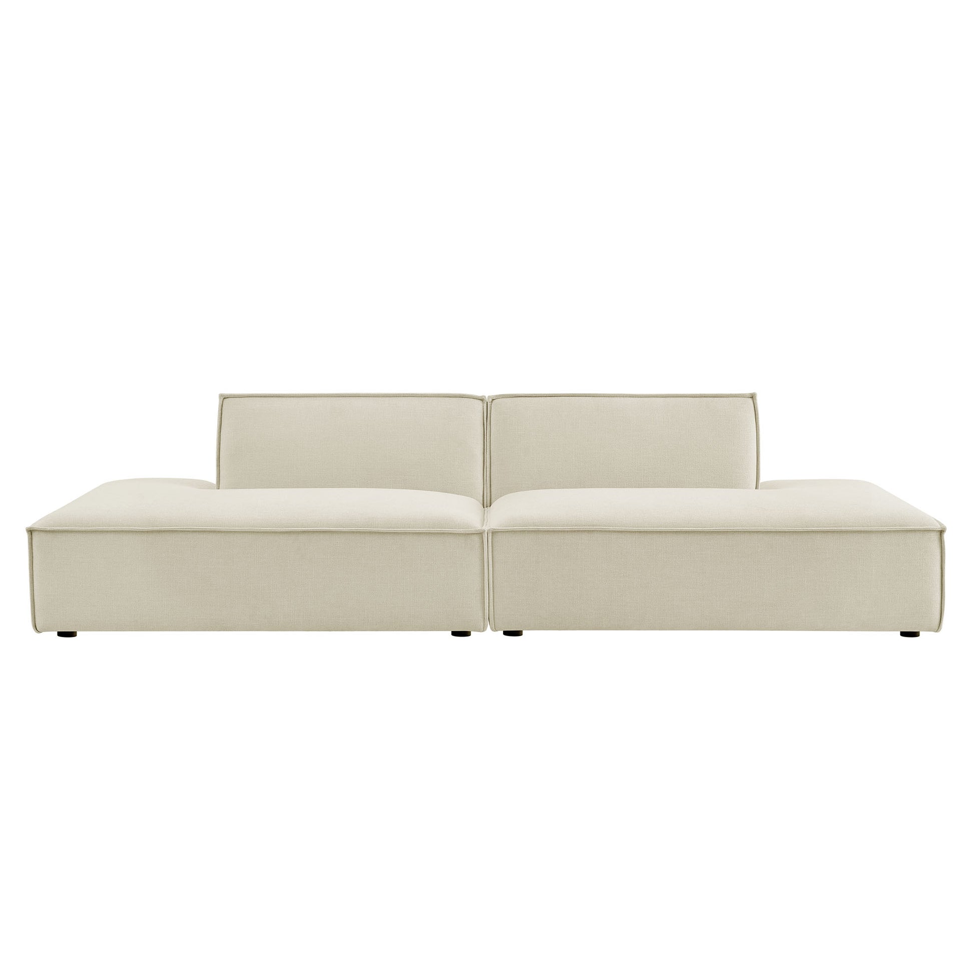 Restore 2-Piece Performance Fabric Upholstered Modular Loveseat by Modway