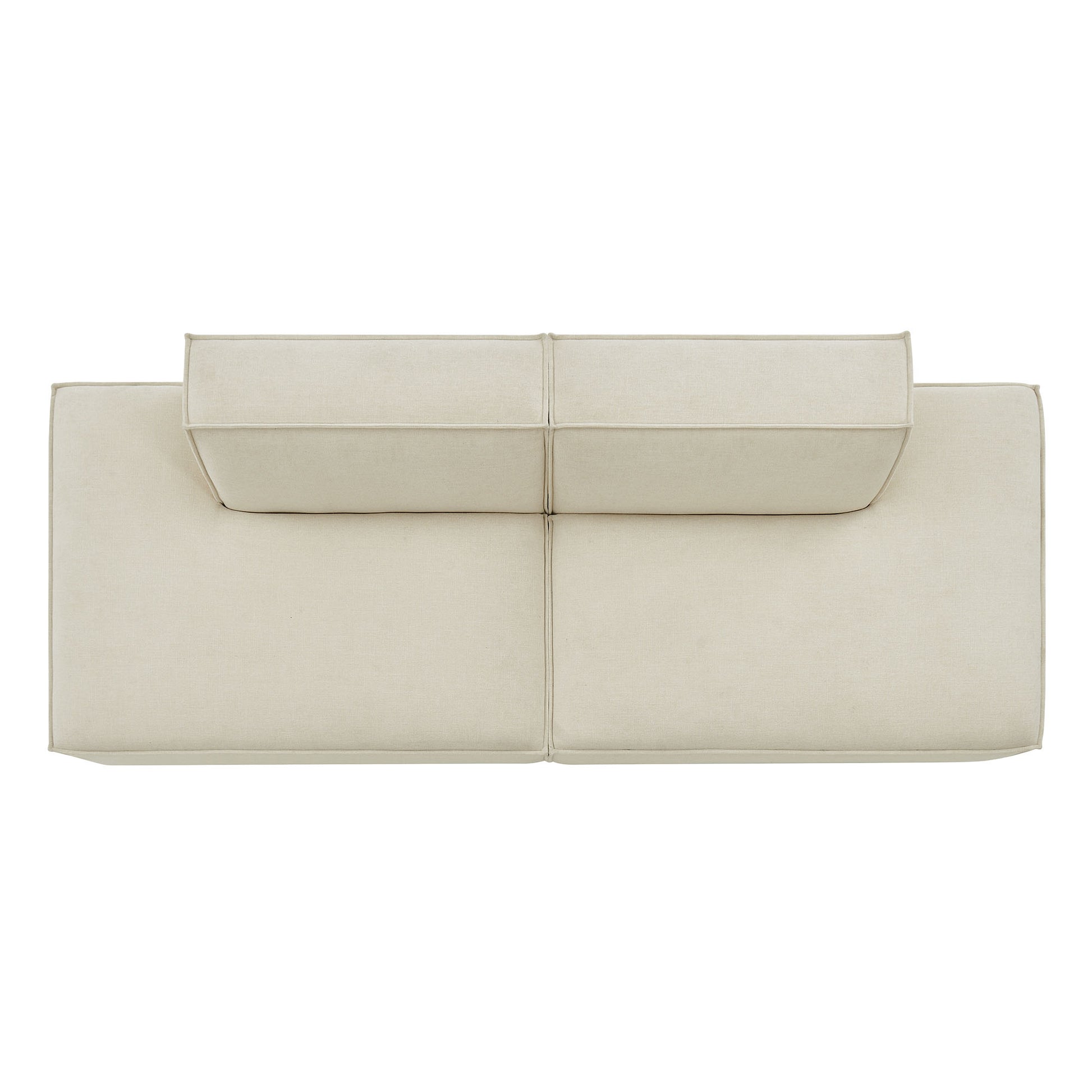 Restore 2-Piece Performance Fabric Upholstered Modular Loveseat by Modway