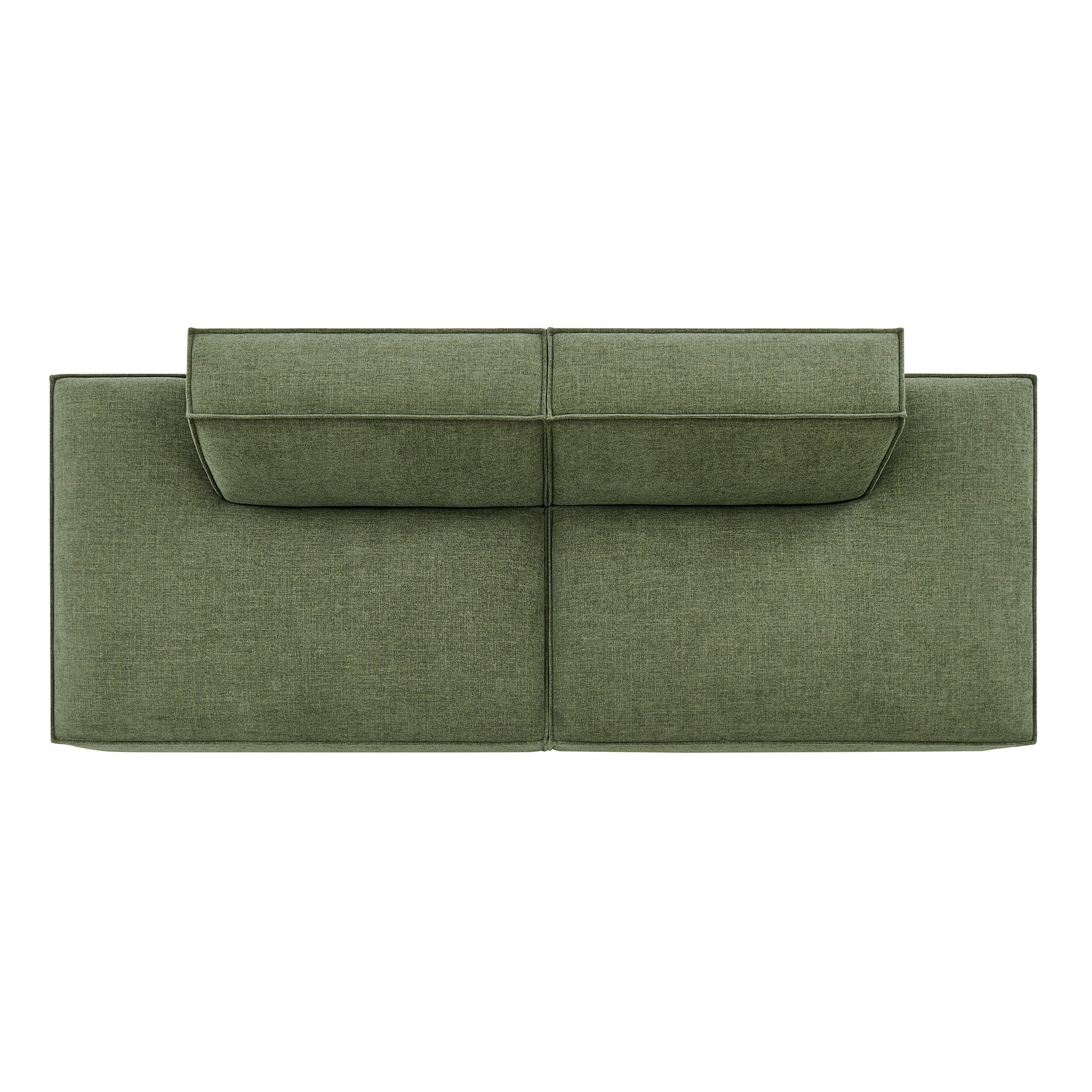 Restore 2-Piece Performance Fabric Upholstered Modular Loveseat by Modway