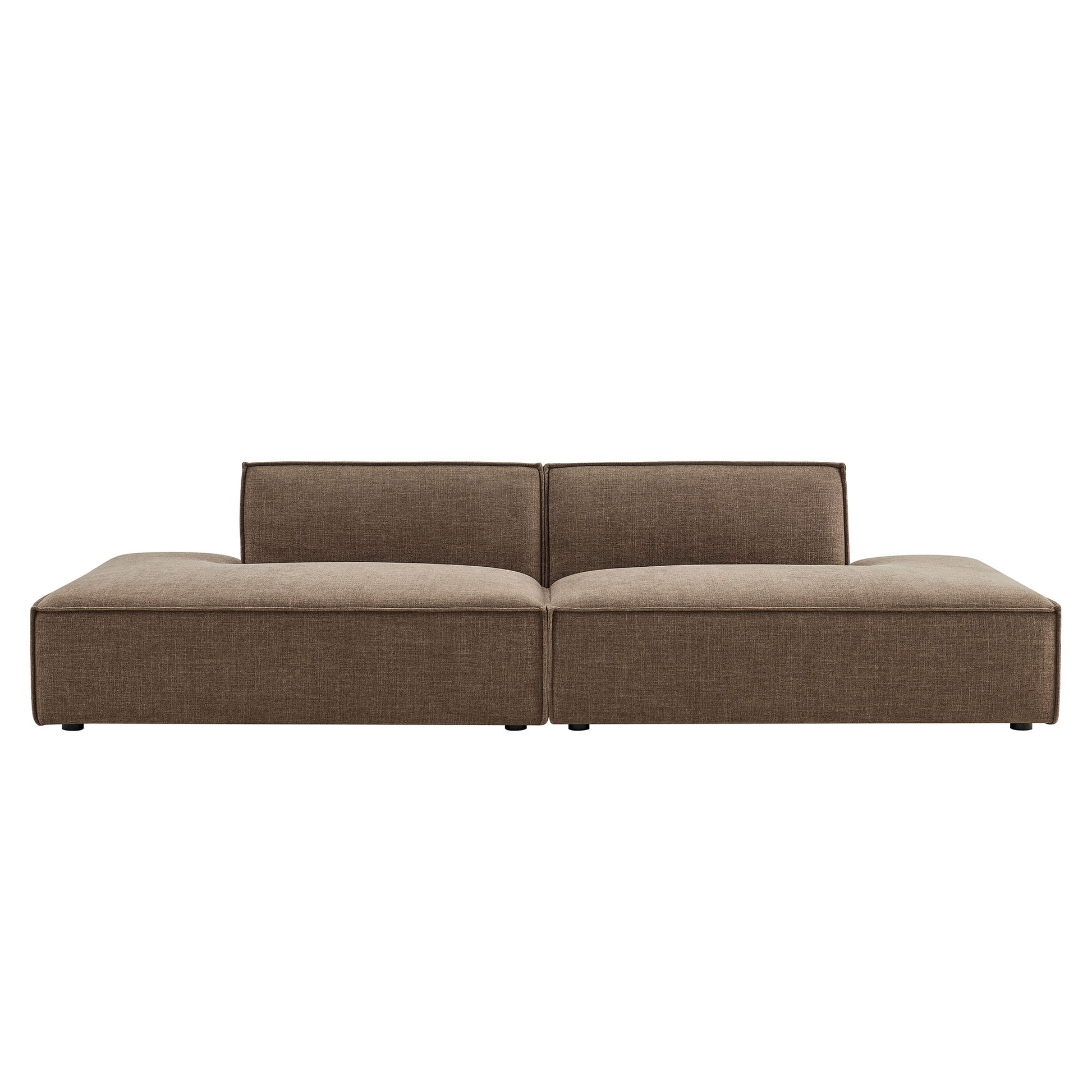 Restore 2-Piece Performance Fabric Upholstered Modular Loveseat by Modway
