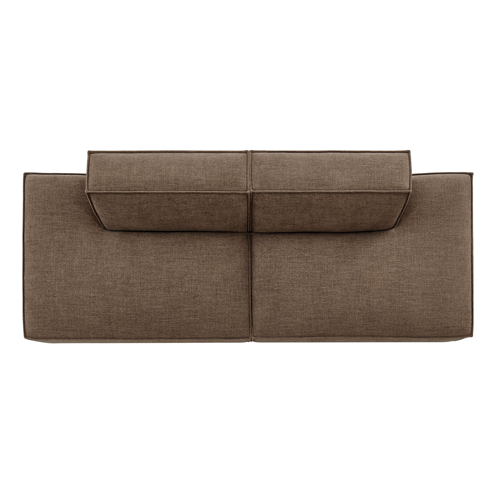 Restore 2-Piece Performance Fabric Upholstered Modular Loveseat by Modway