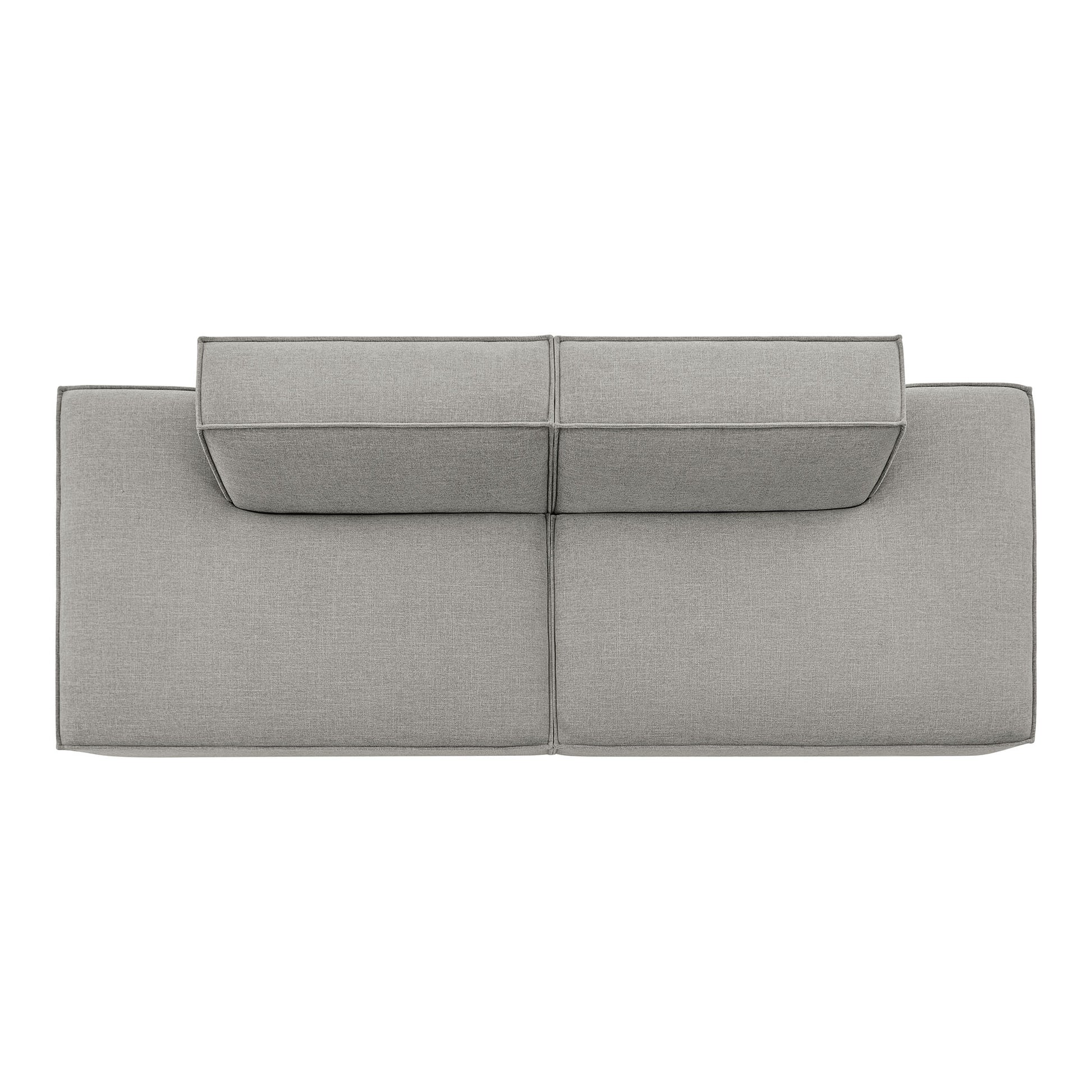 Restore 2-Piece Performance Fabric Upholstered Modular Loveseat by Modway