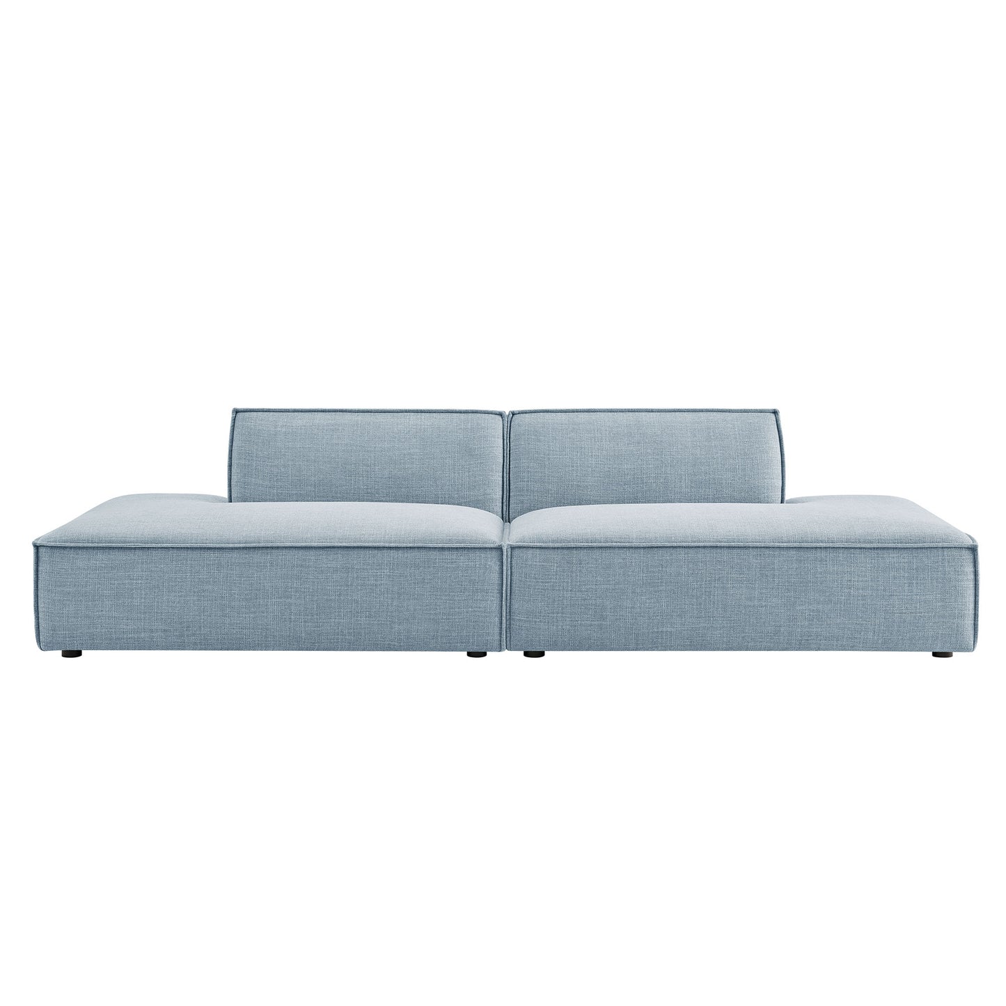 Restore 2-Piece Performance Fabric Upholstered Modular Loveseat by Modway