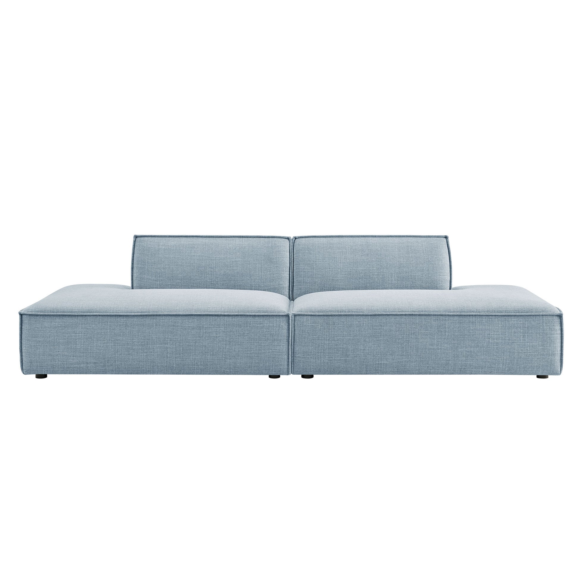 Restore 2-Piece Performance Fabric Upholstered Modular Loveseat by Modway