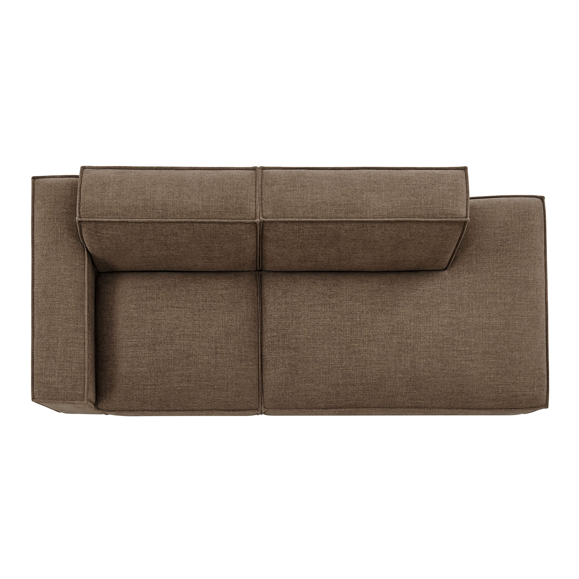 Restore 2-Piece Performance Fabric Upholstered Modular Loveseat by Modway