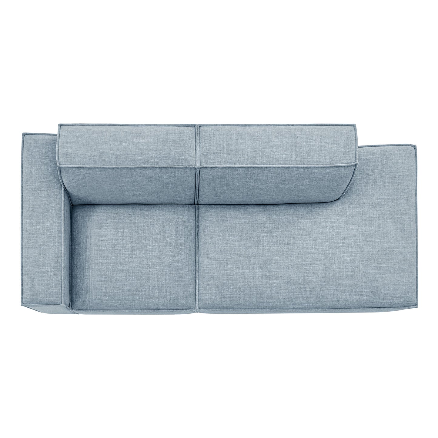 Restore 2-Piece Performance Fabric Upholstered Modular Loveseat by Modway