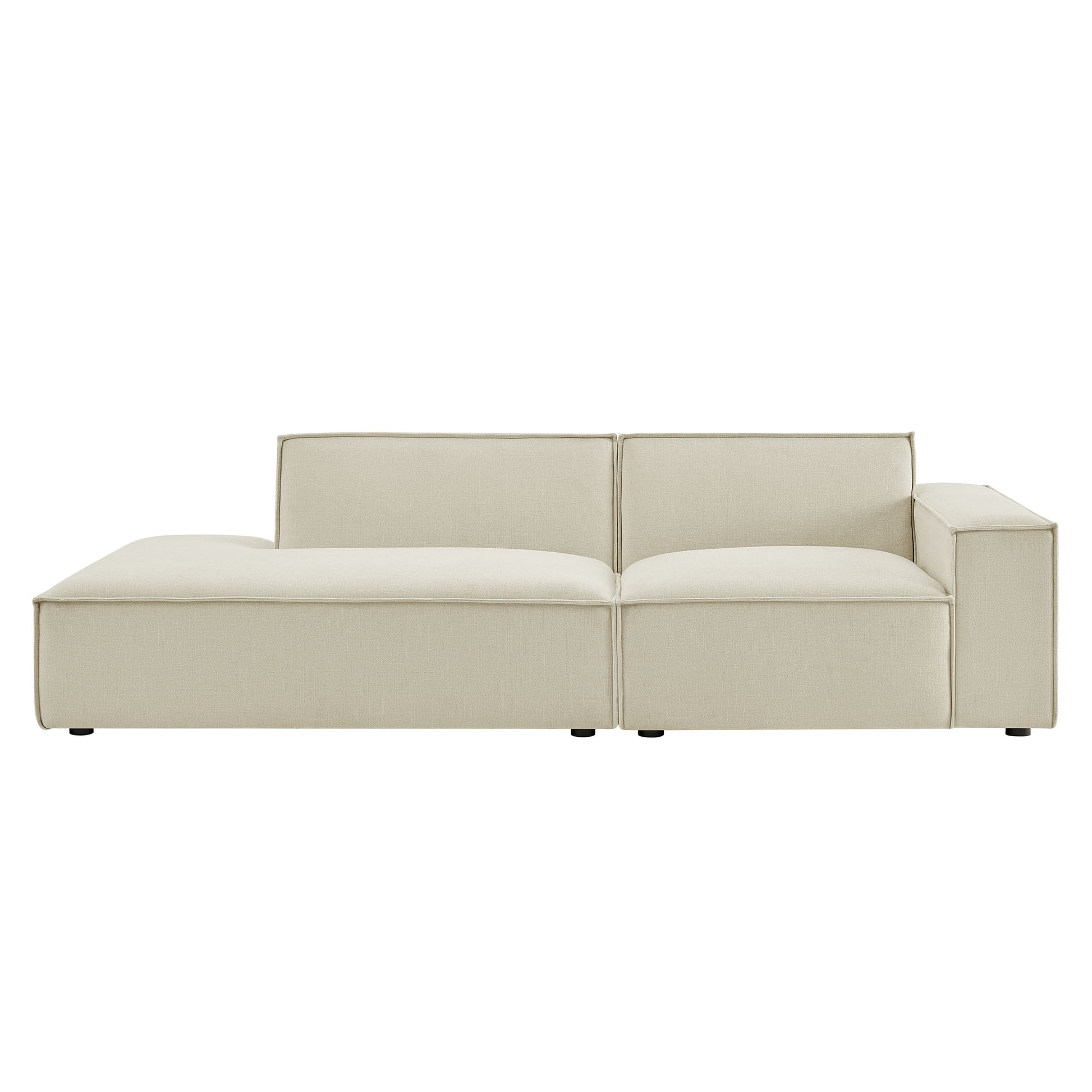 Restore 2-Piece Performance Fabric Upholstered Modular Loveseat by Modway