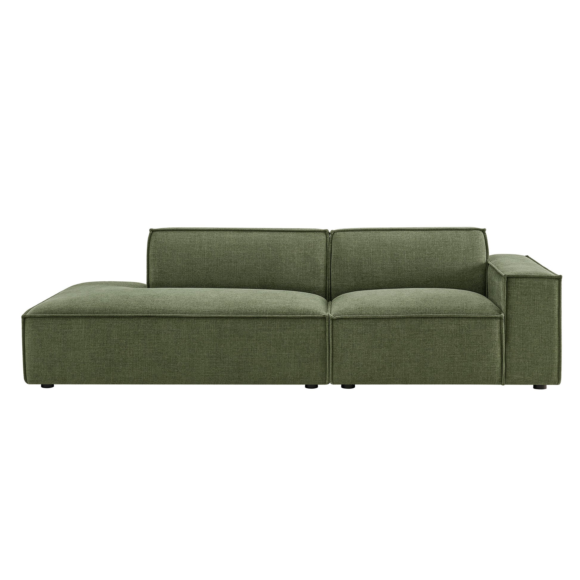 Restore 2-Piece Performance Fabric Upholstered Modular Loveseat by Modway