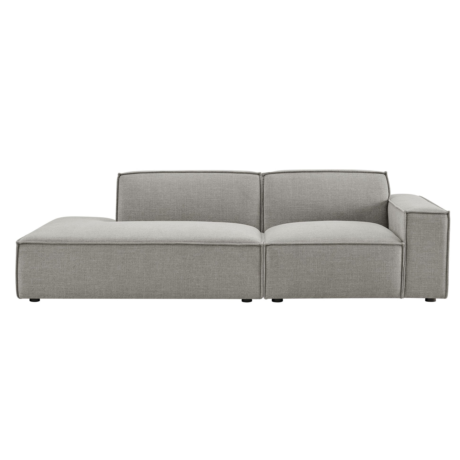 Restore 2-Piece Performance Fabric Upholstered Modular Loveseat by Modway