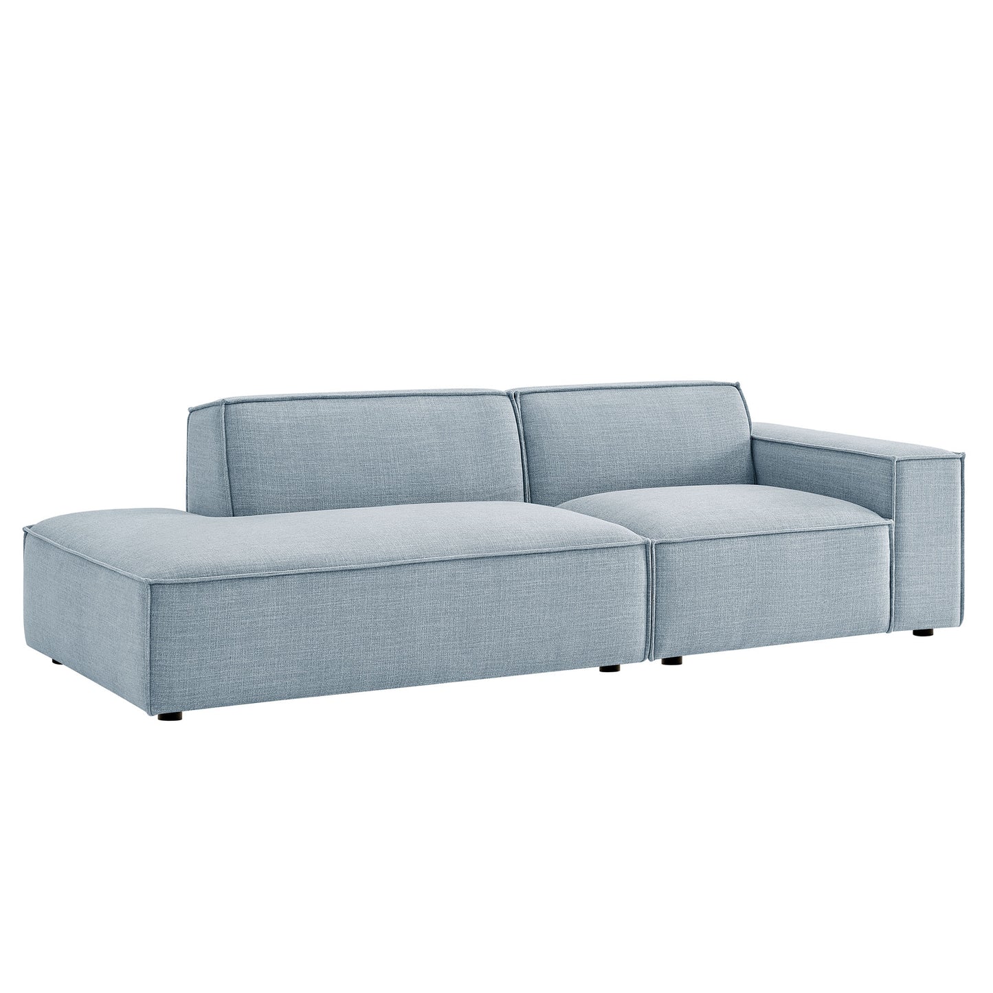 Restore 2-Piece Performance Fabric Upholstered Modular Loveseat by Modway