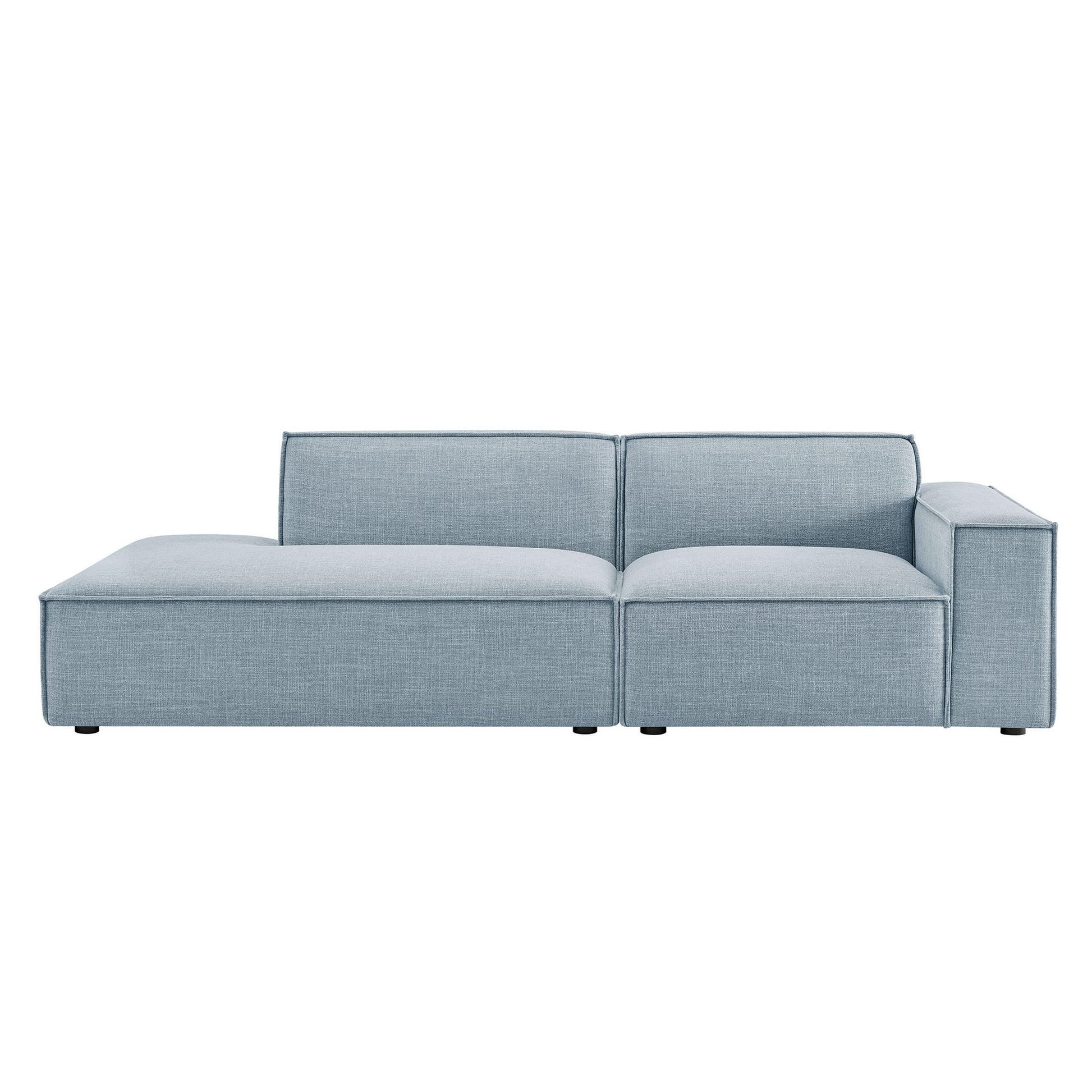 Restore 2-Piece Performance Fabric Upholstered Modular Loveseat by Modway
