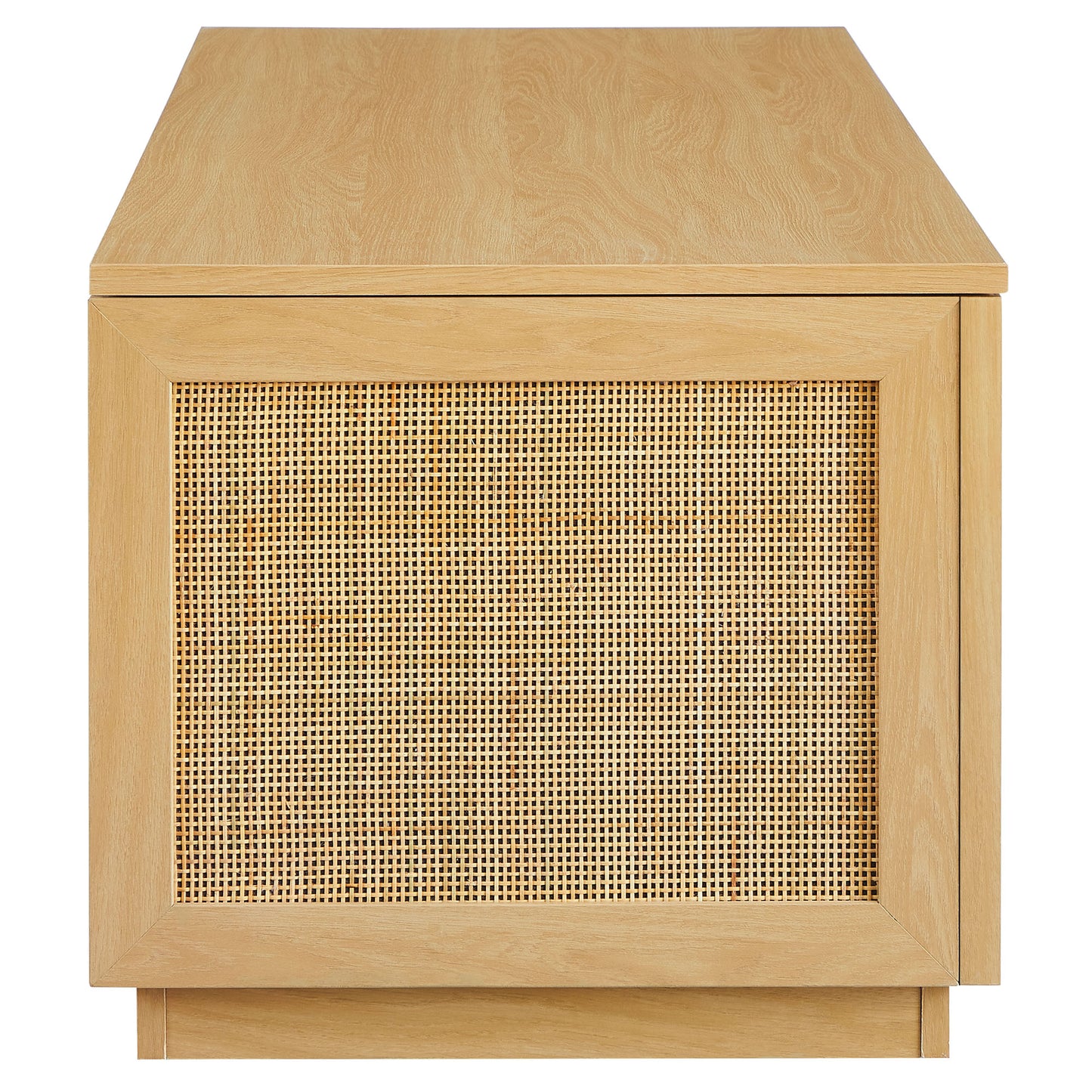 Soma 47" Rattan Storage Bench by Modway - Stylish Woven Seating with Lift-Top Storage