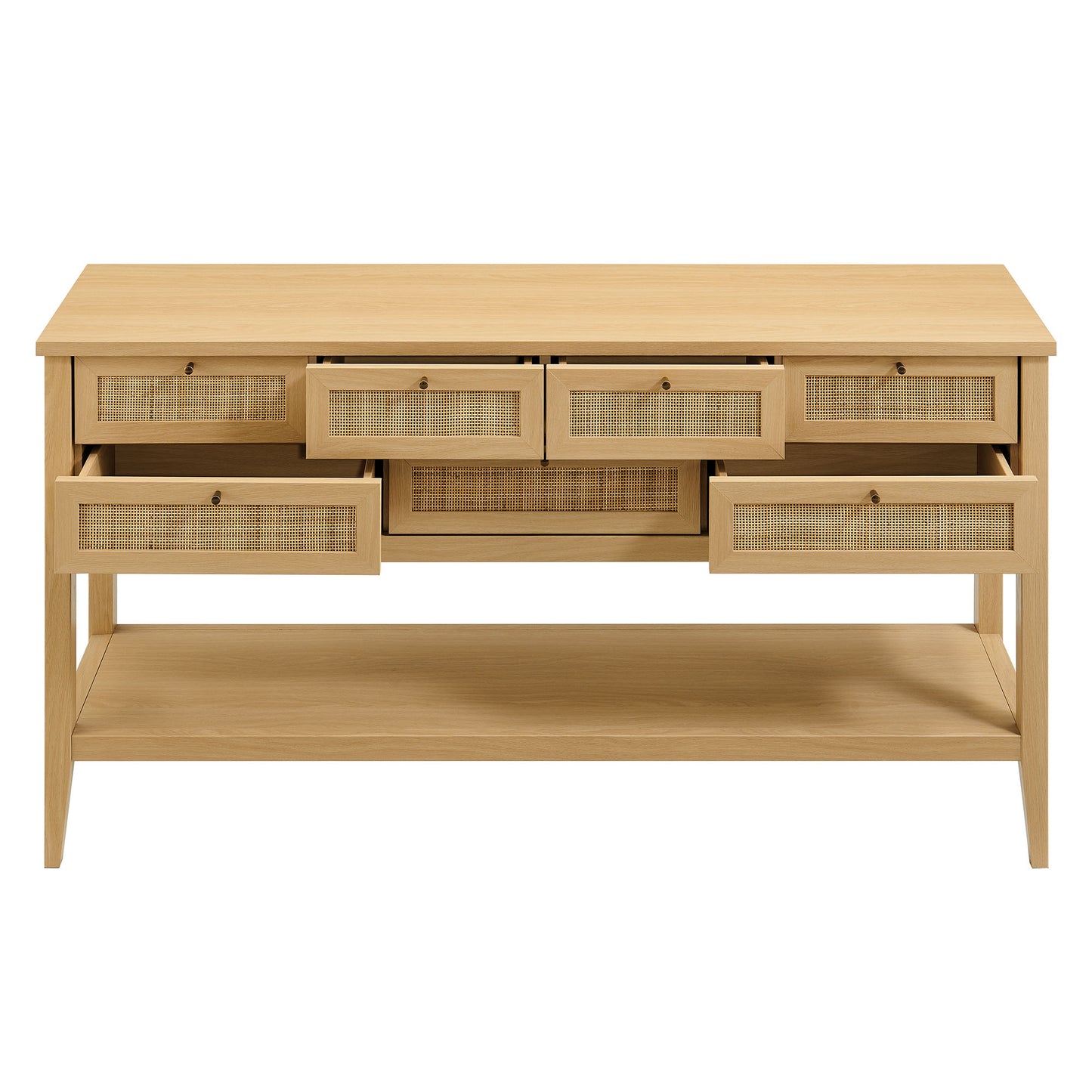 Soma 62 Inch Rattan Console Table by Modway