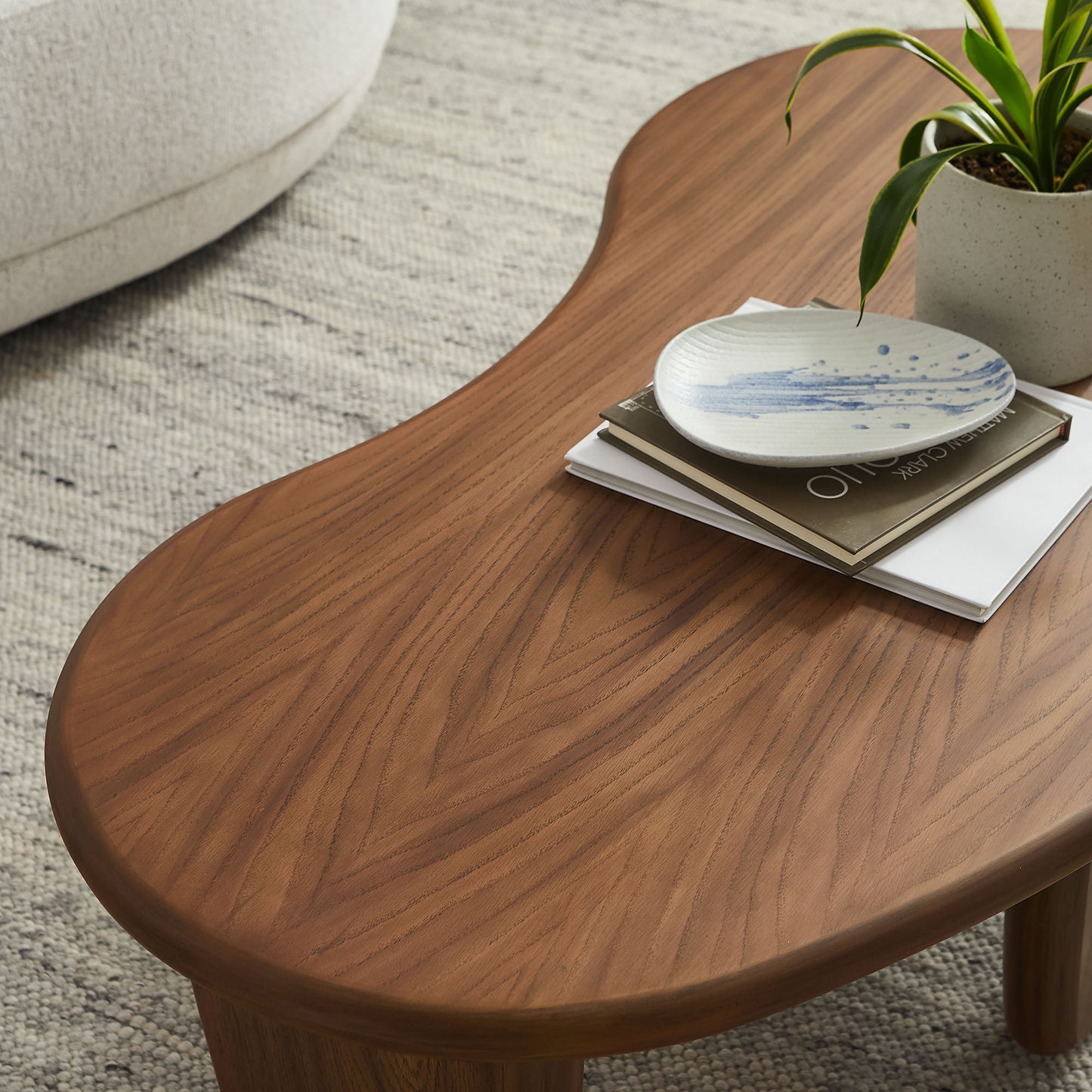Vetra Kidney-Shaped Free Coffee Table by Modway EEI-7437 — for Living Room