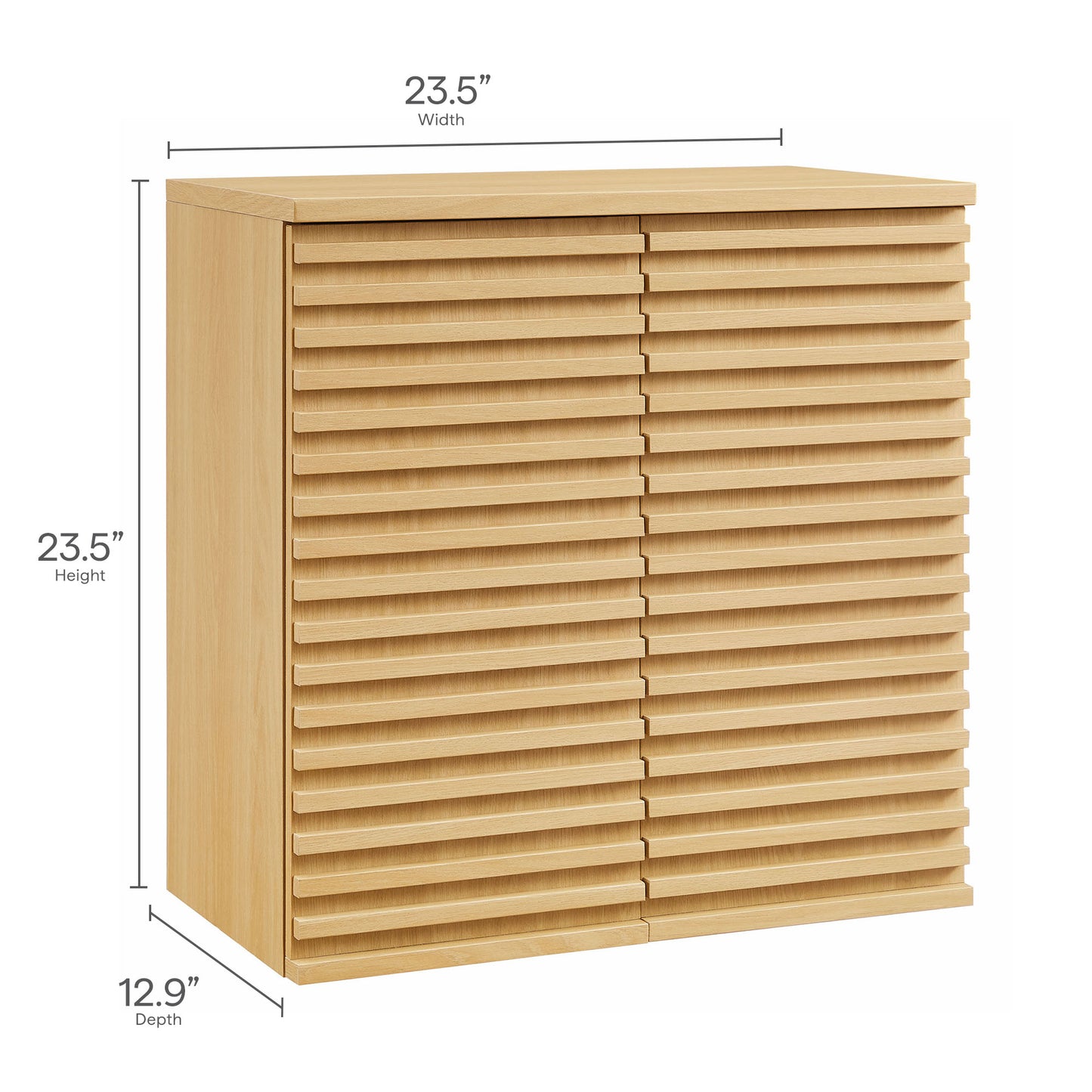 Render Wall Mounted Bathroom Cabinet by Modway - Modern Floating Storage Cabinet