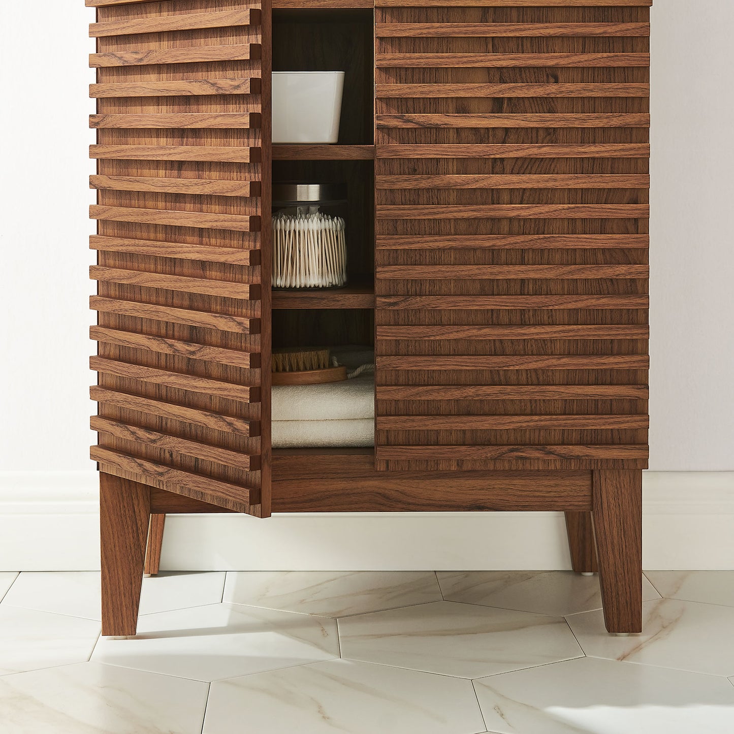 Render Freestanding Bathroom Storage Cabinet by Modway EEI-7439 - Modern Bathroom Storage