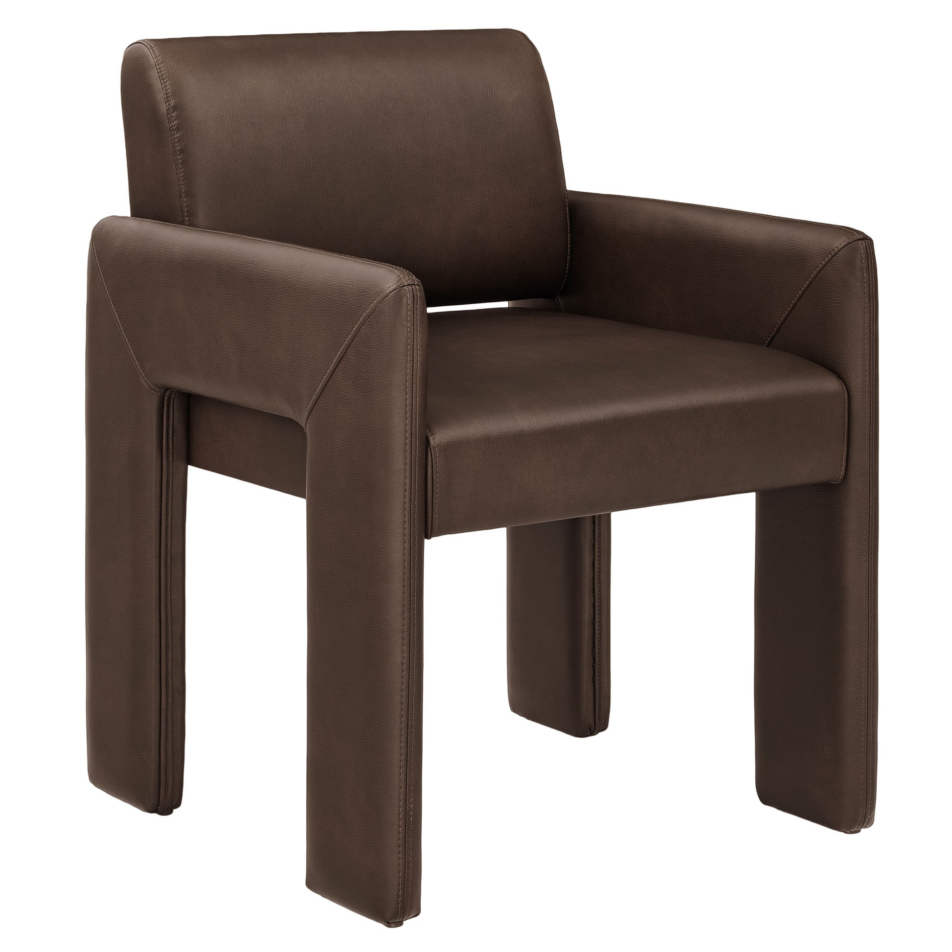 Daven Vegan Leather Dining Armchair by Modway