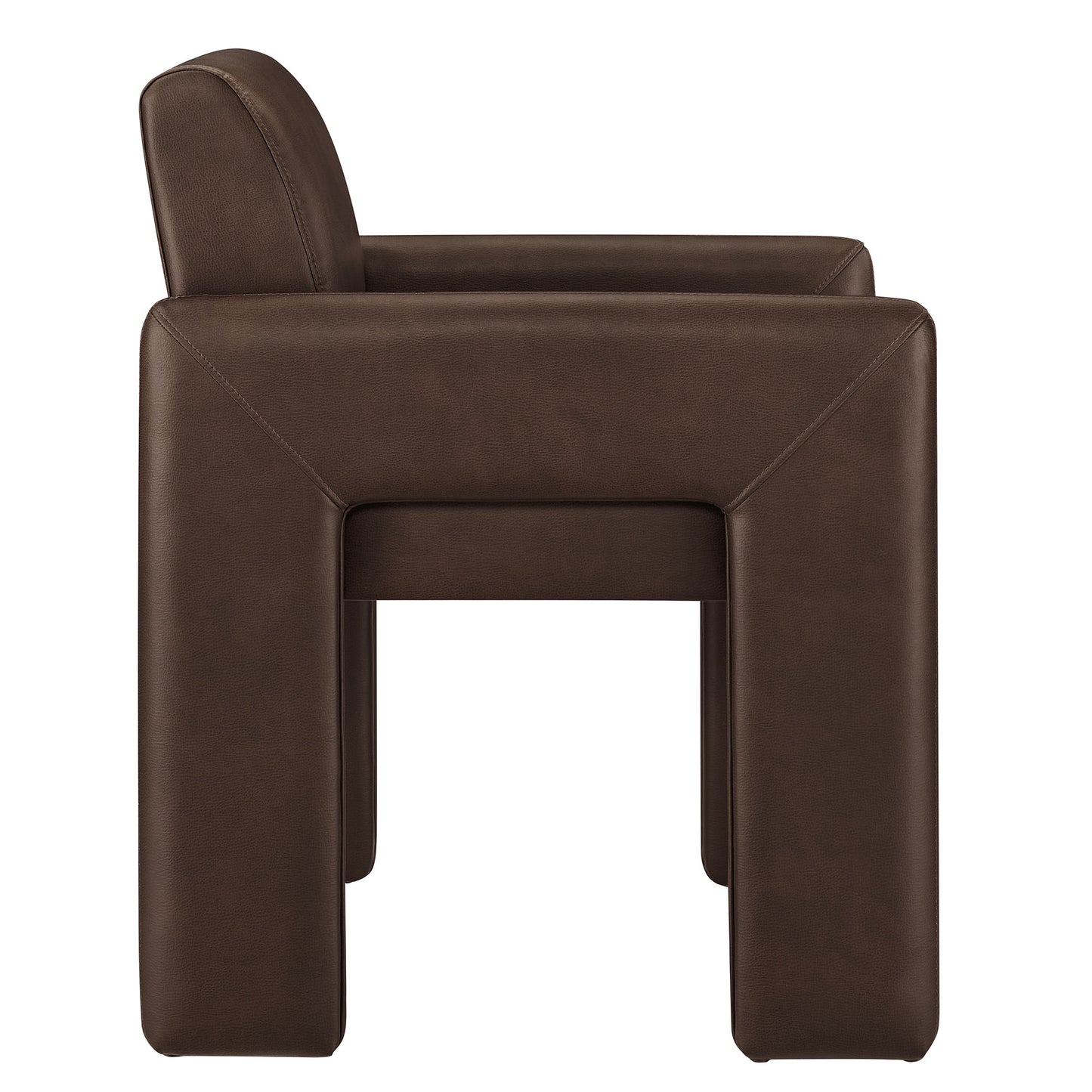 Daven Vegan Leather Dining Armchair by Modway