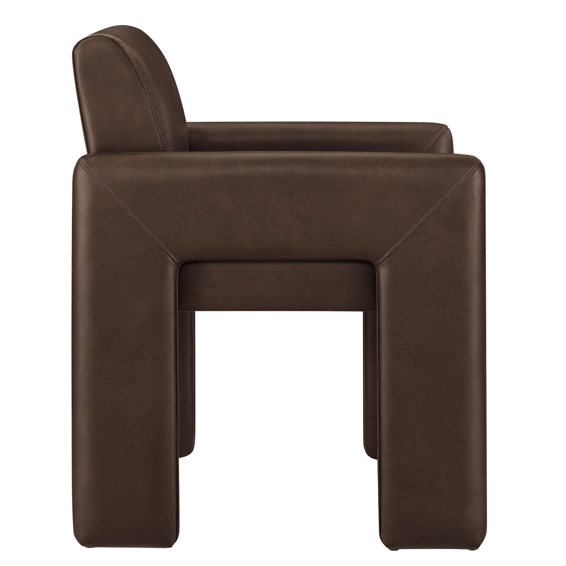 Daven Vegan Leather Dining Armchair by Modway