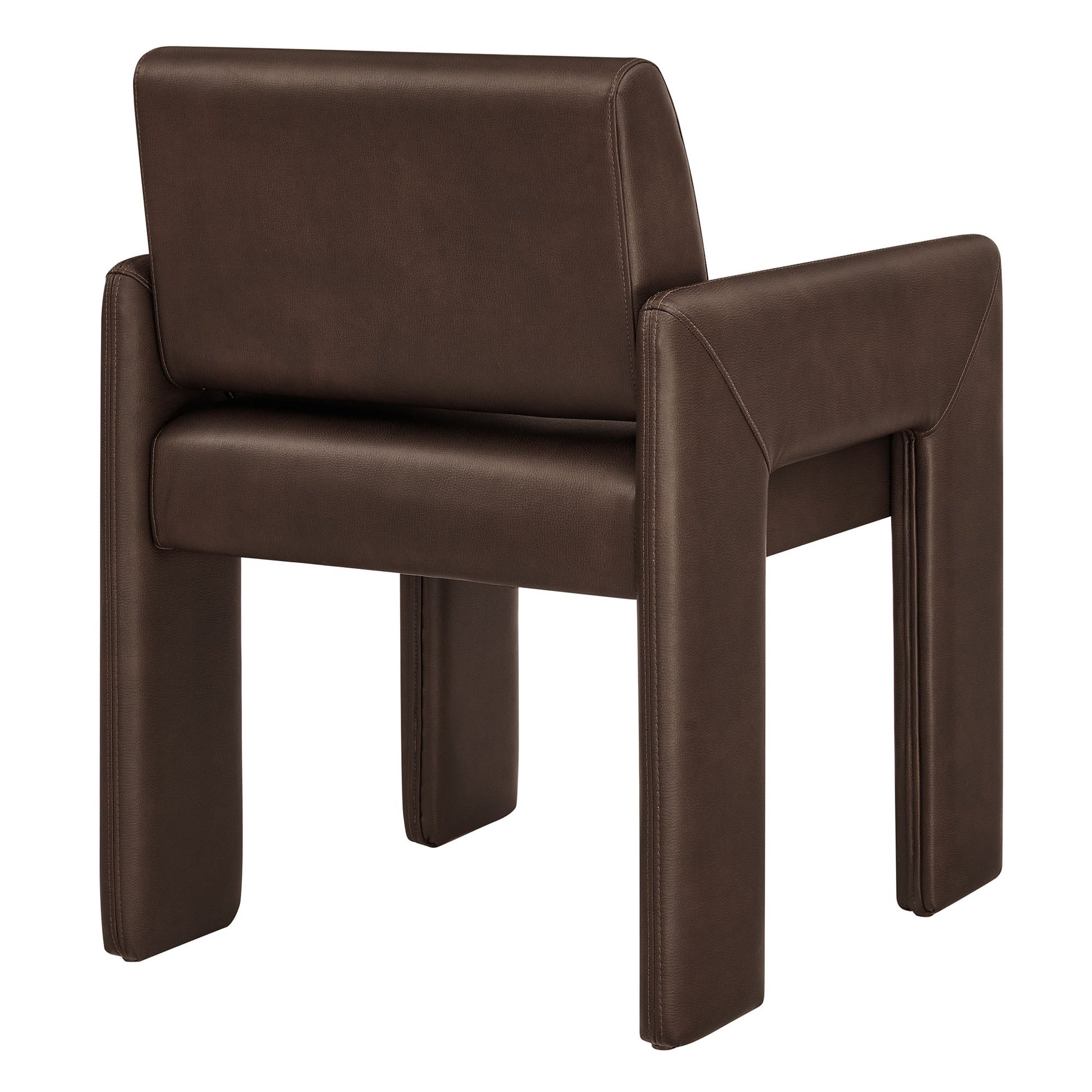 Daven Vegan Leather Dining Armchair by Modway