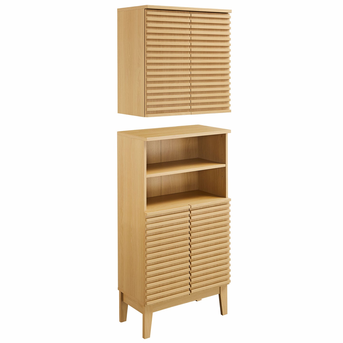 Render Bathroom Cabinet Set by Modway | Contemporary Bathroom Vanity Storage Unit