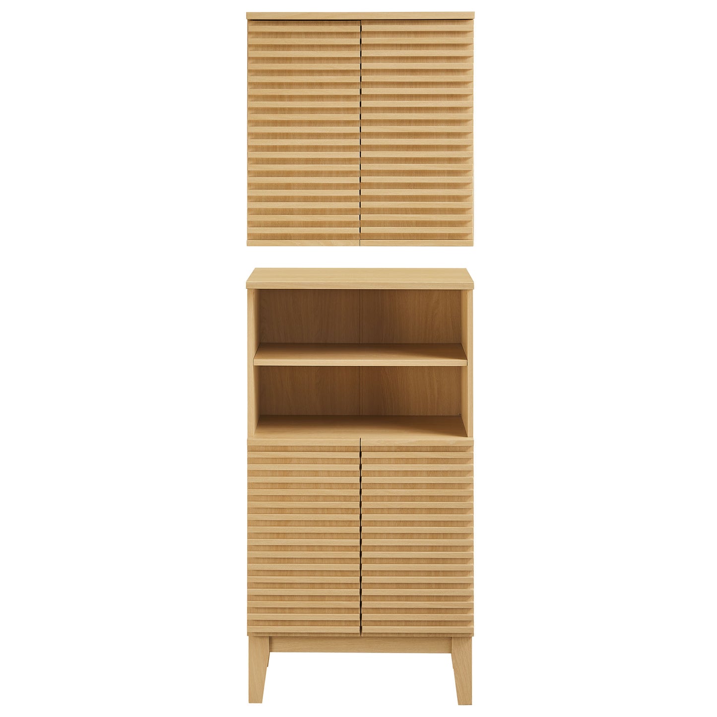 Render Bathroom Cabinet Set by Modway | Contemporary Bathroom Vanity Storage Unit