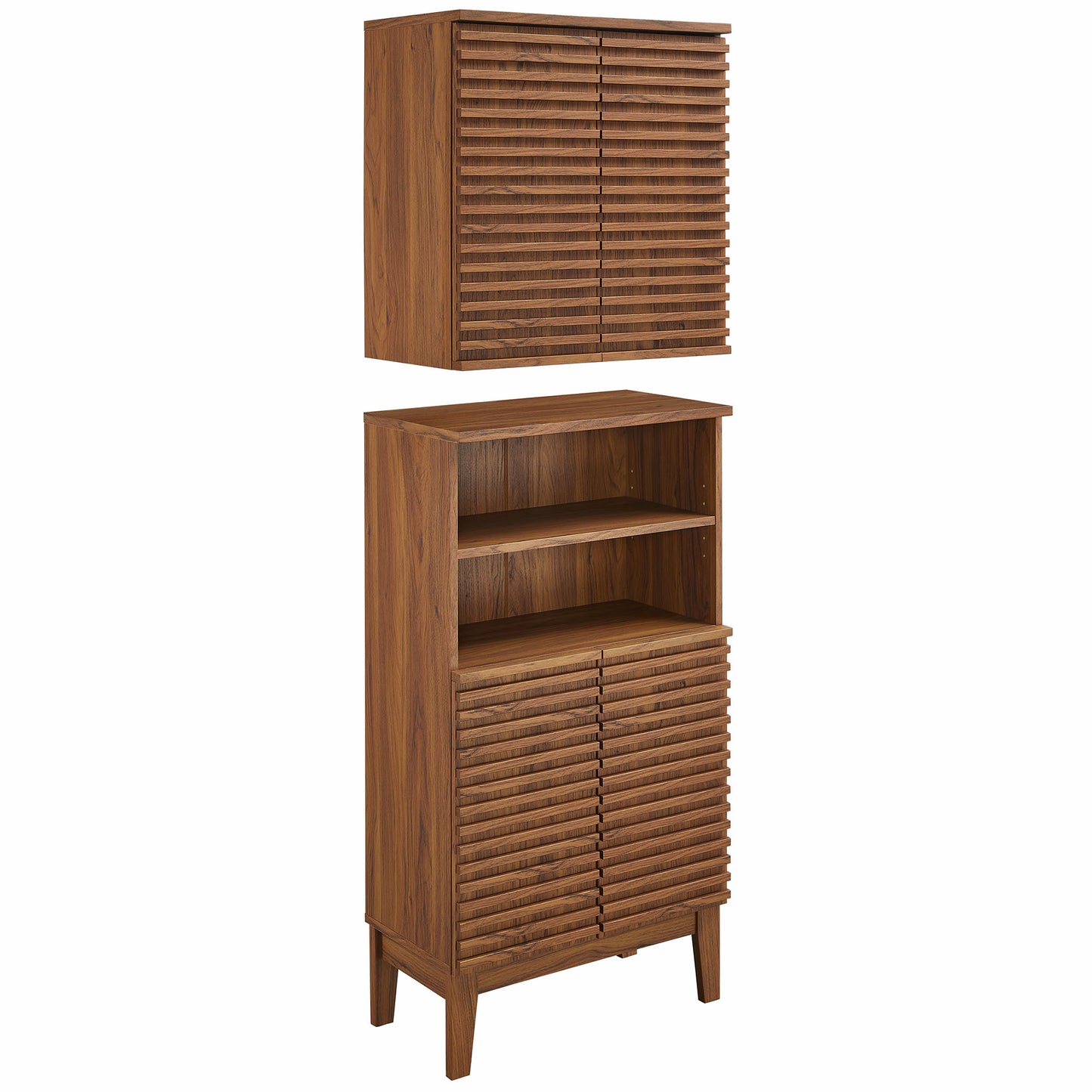 Render Bathroom Cabinet Set by Modway | Contemporary Bathroom Vanity Storage Unit