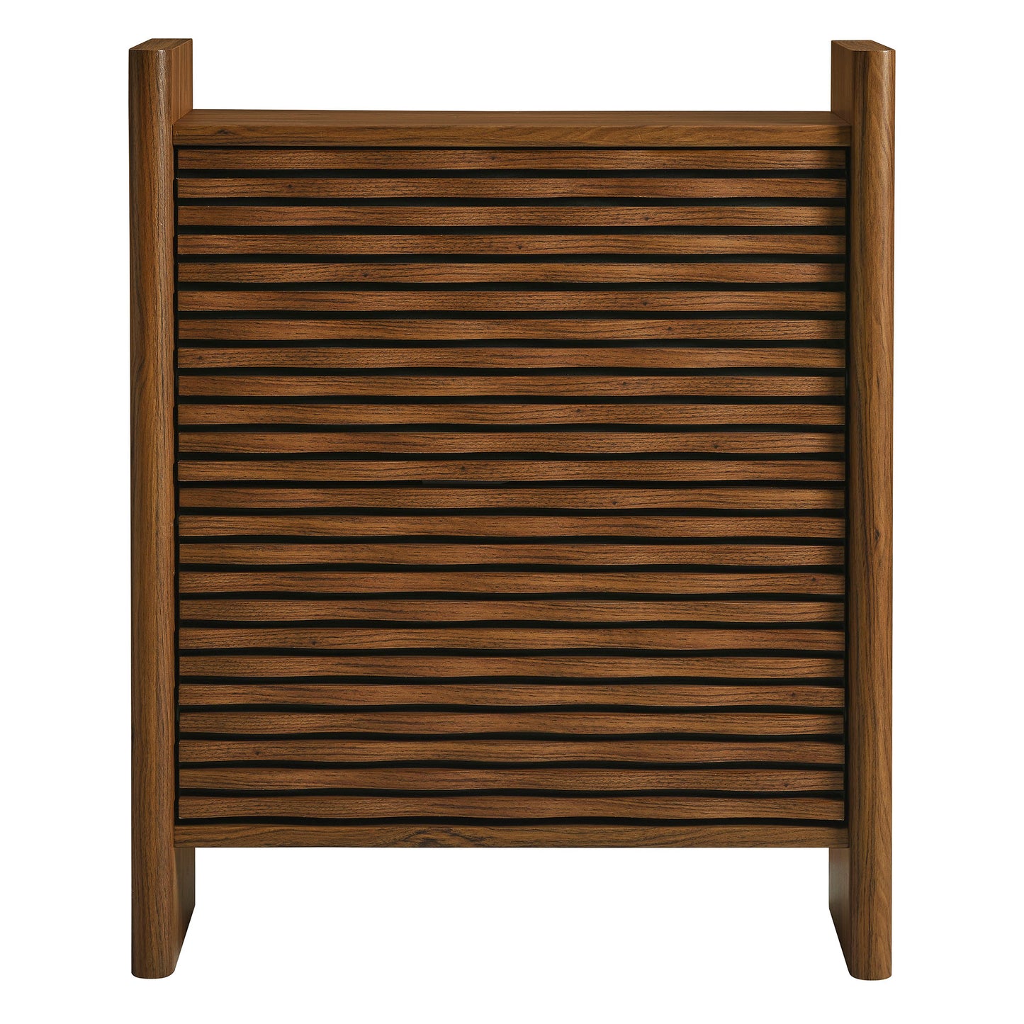 Emric Wave Shoe Cabinet by Modway EEI-7447-WAL