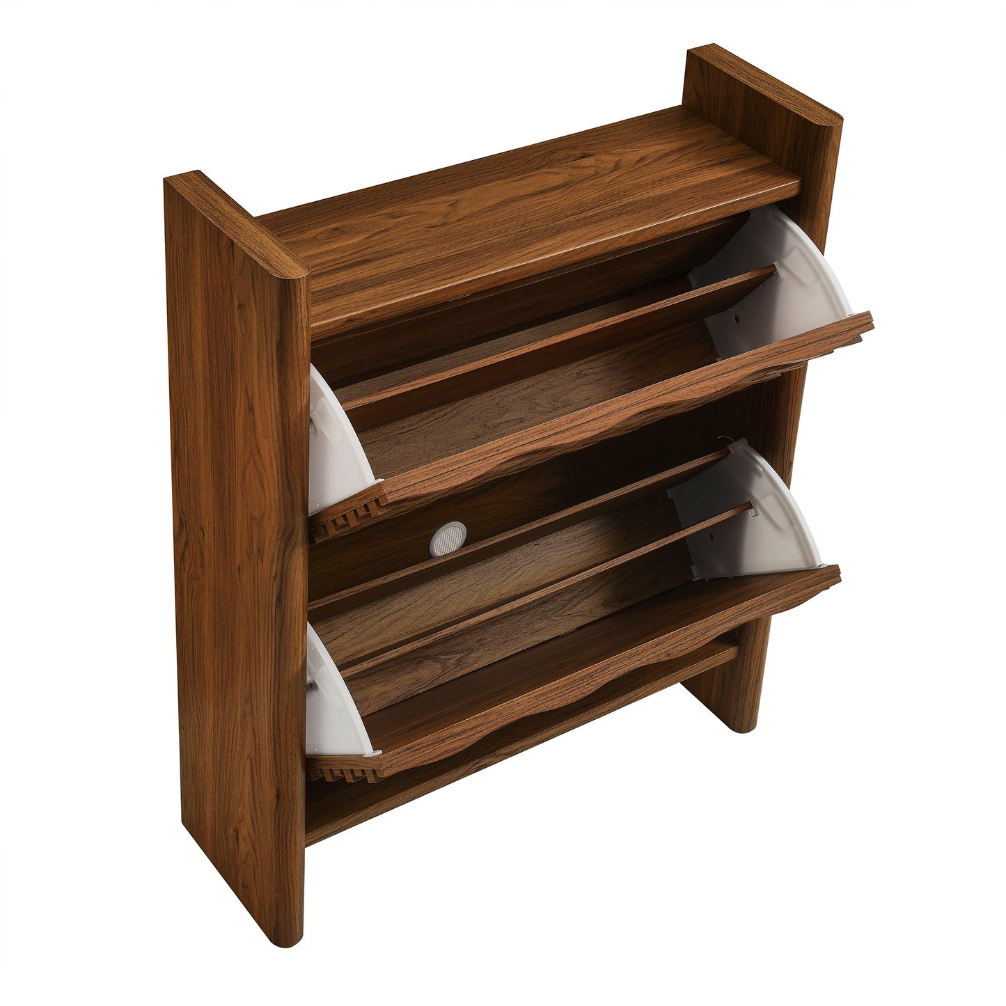 Emric Wave Shoe Cabinet by Modway EEI-7447-WAL