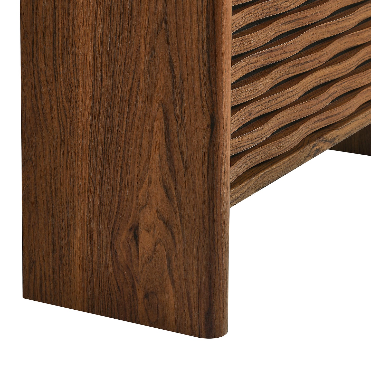 Emric Wave Shoe Cabinet by Modway EEI-7447-WAL