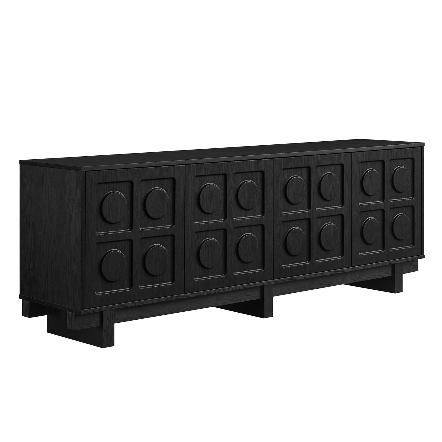 Knox 71 Inch TV Stand by Modway EEI-7450-BLK