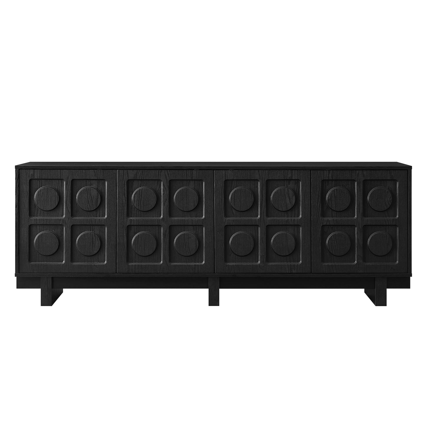 Knox 71 Inch TV Stand by Modway EEI-7450-BLK