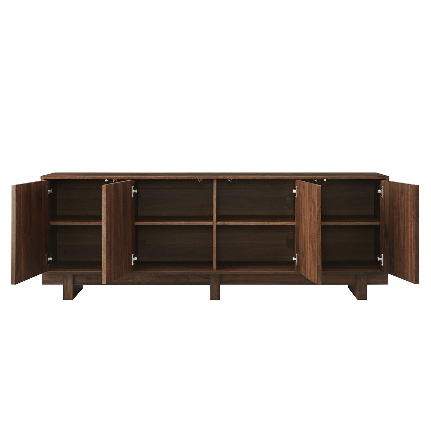 Knox TV Stand by Modway EEI-7450 - Mid-Century Inspired Media Console with Storage