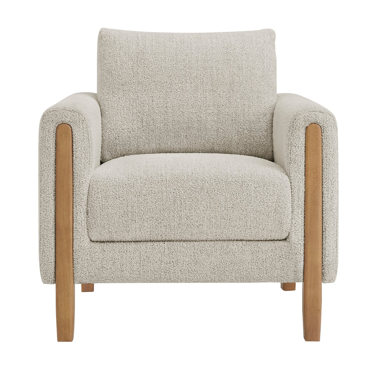Hawken Boucle Fabric Accent Armchair by Modway Upholstered Modern Living Room Chair