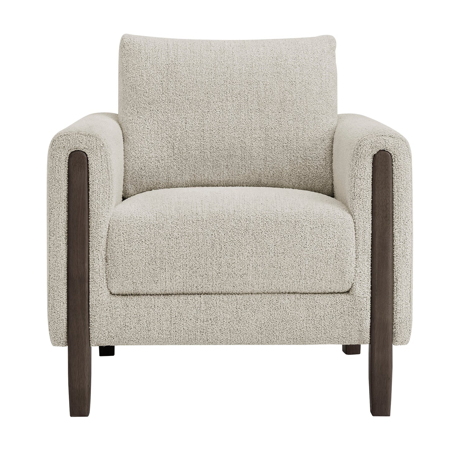 Hawken Boucle Fabric Accent Armchair by Modway Upholstered Modern Living Room Chair