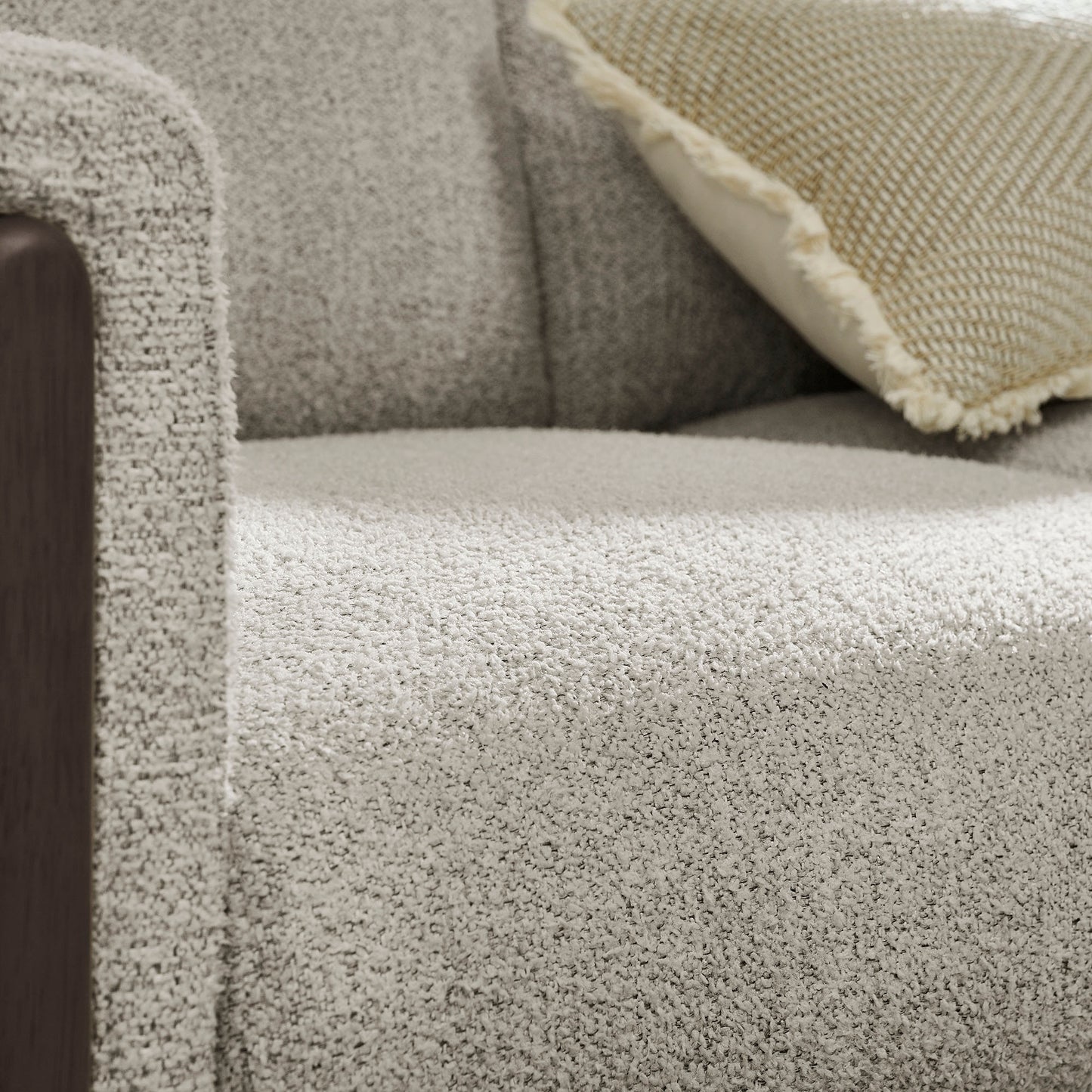 Hawken Boucle Fabric Accent Armchair by Modway Upholstered Modern Living Room Chair