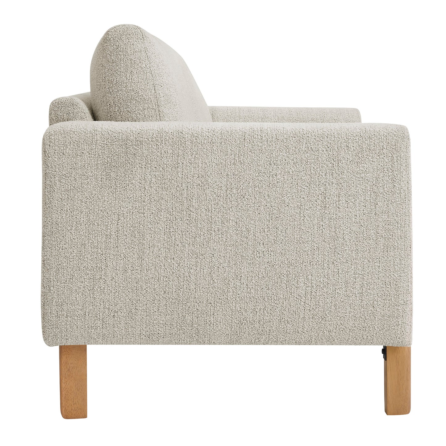 Hawken Boucle Fabric Loveseat by Modway - Mid-Century Modern Upholstered Accent Sofa