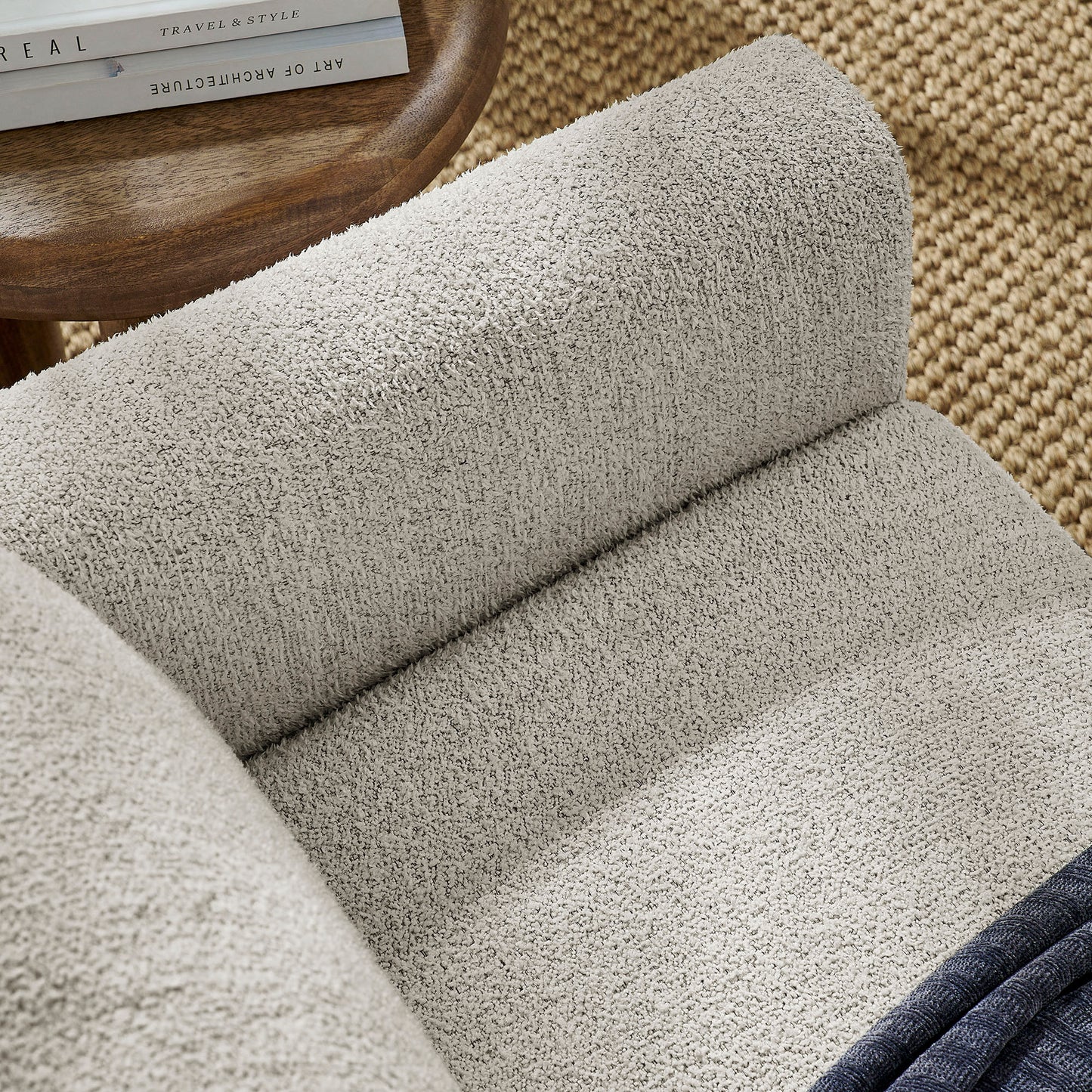Hawken Boucle Fabric Loveseat by Modway EEI-7460-PCH-BEE
