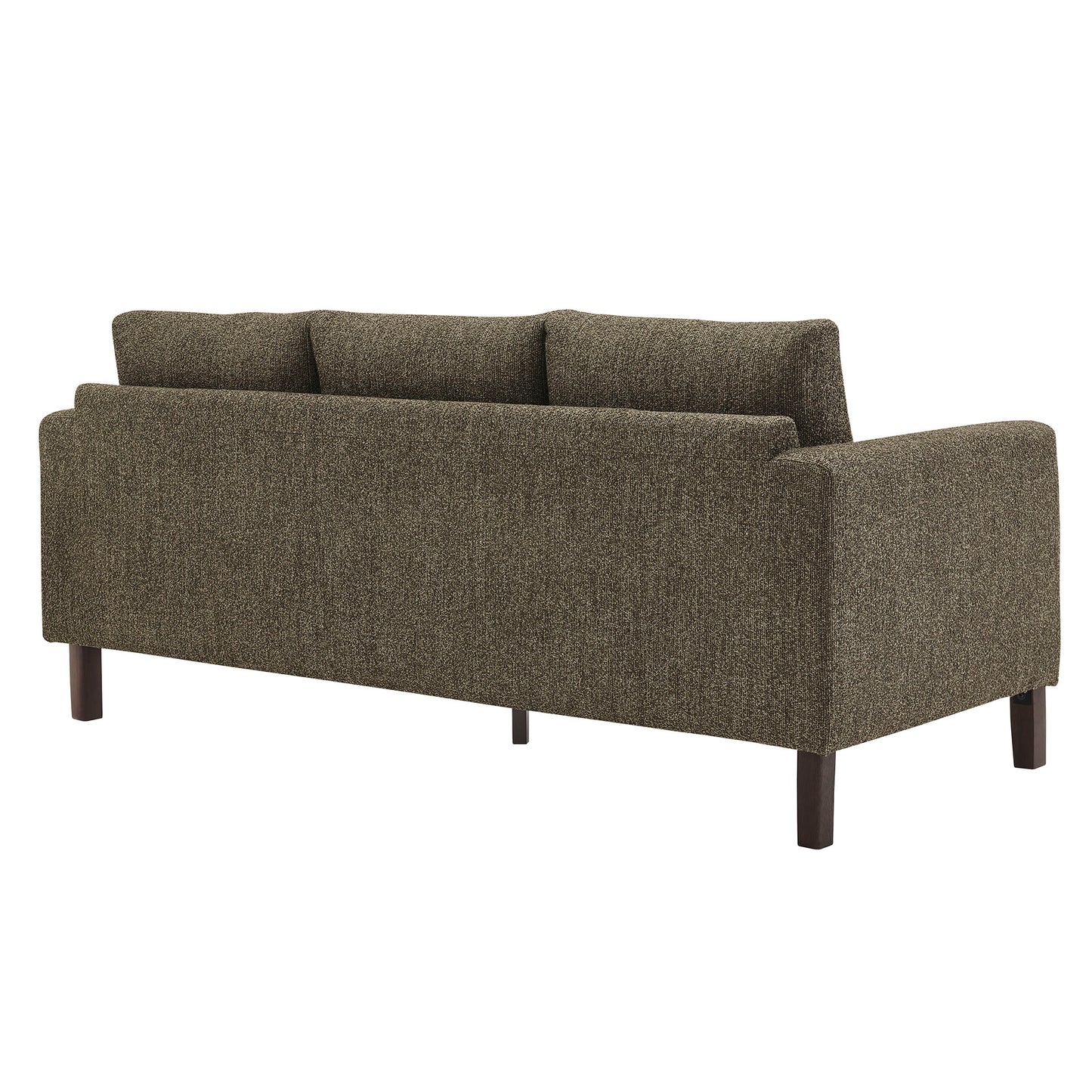 Hawken Boucle Fabric Sofa by Modway - Plush Boucle Upholstered Modern Living Room Sofa